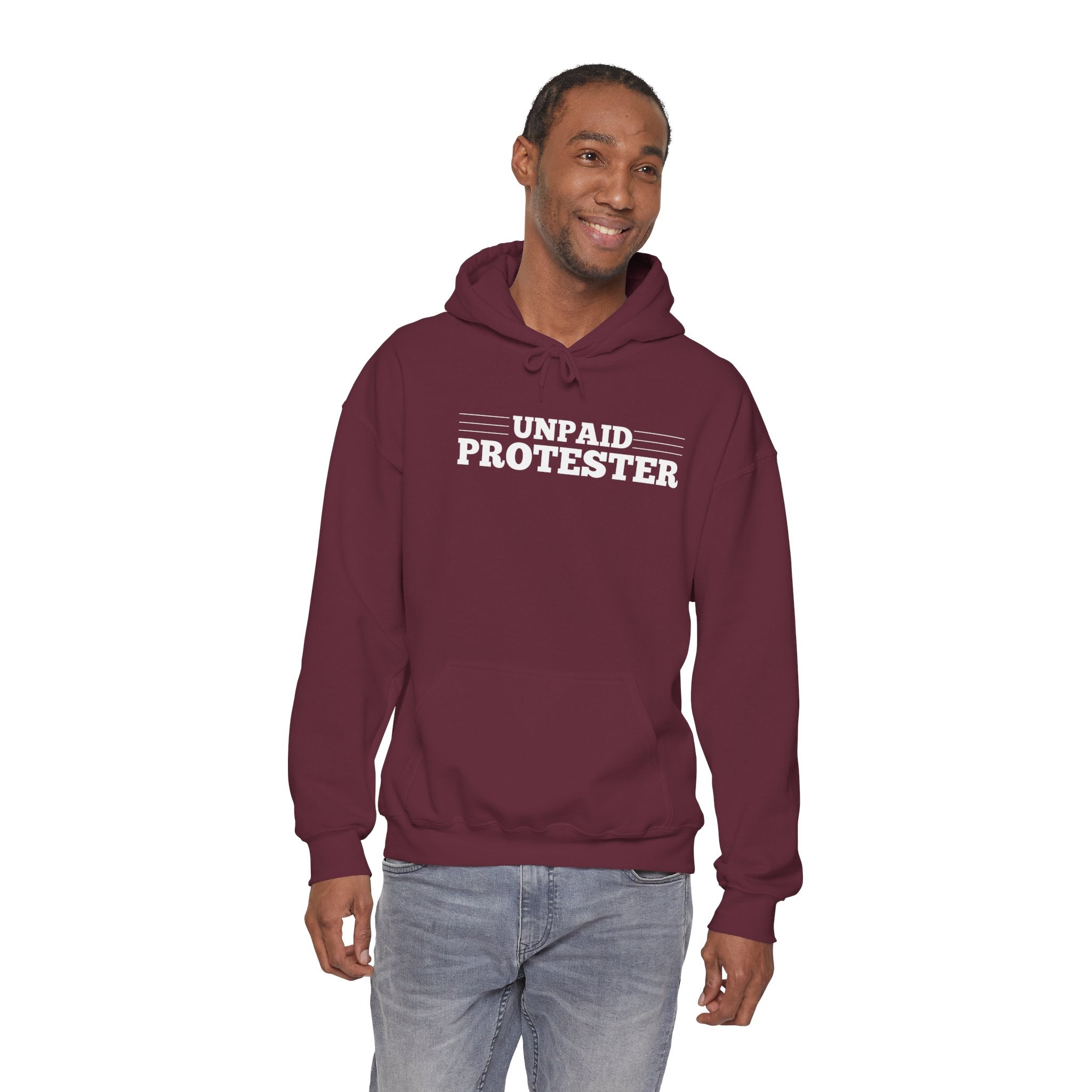 Unpaid Protester Gildan Pullover Hoodie