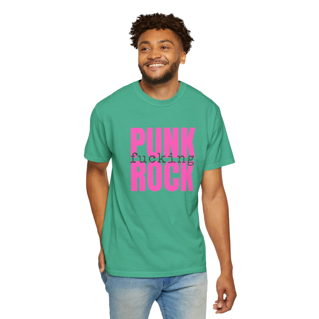 Punk Fucking Rock Comfort Colors Graphic T-Shirt