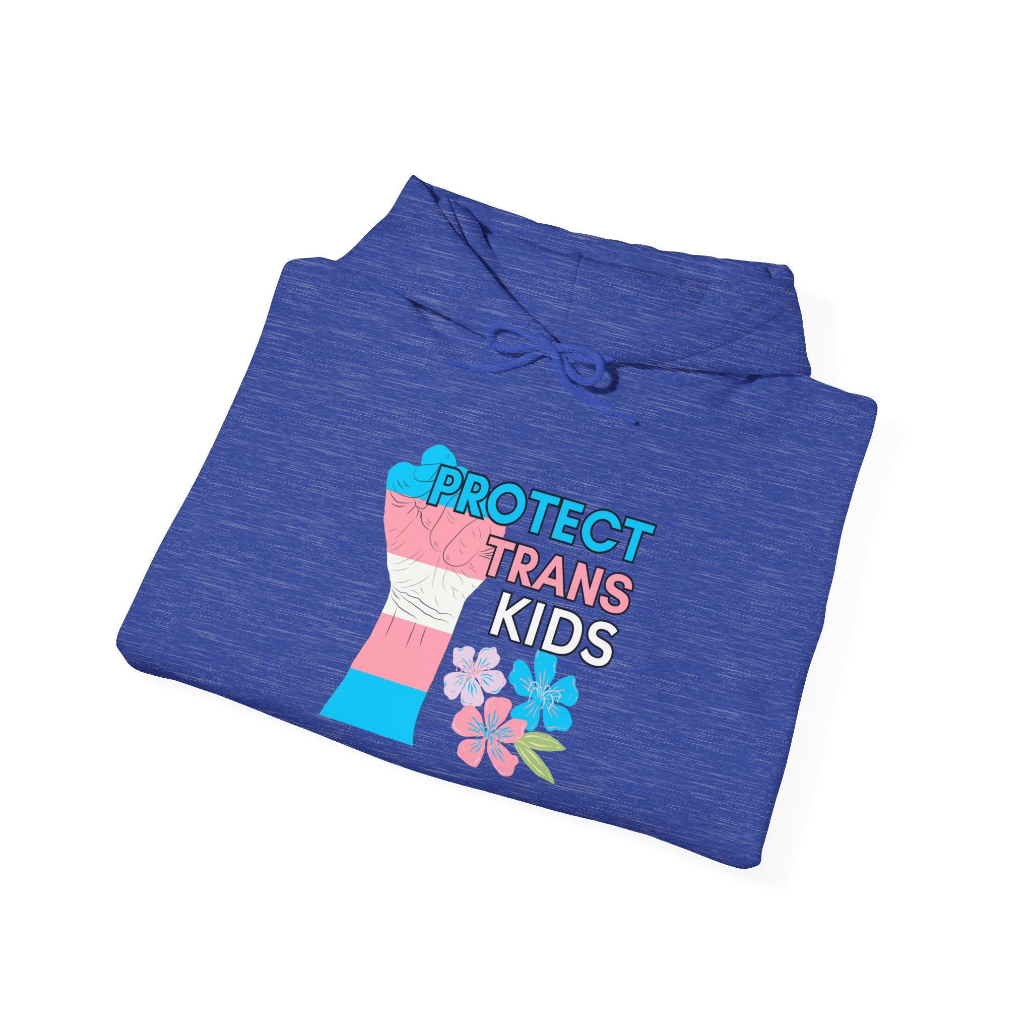 Protect Trans Kids Hoodie on Gildan Hooded Sweatshirt