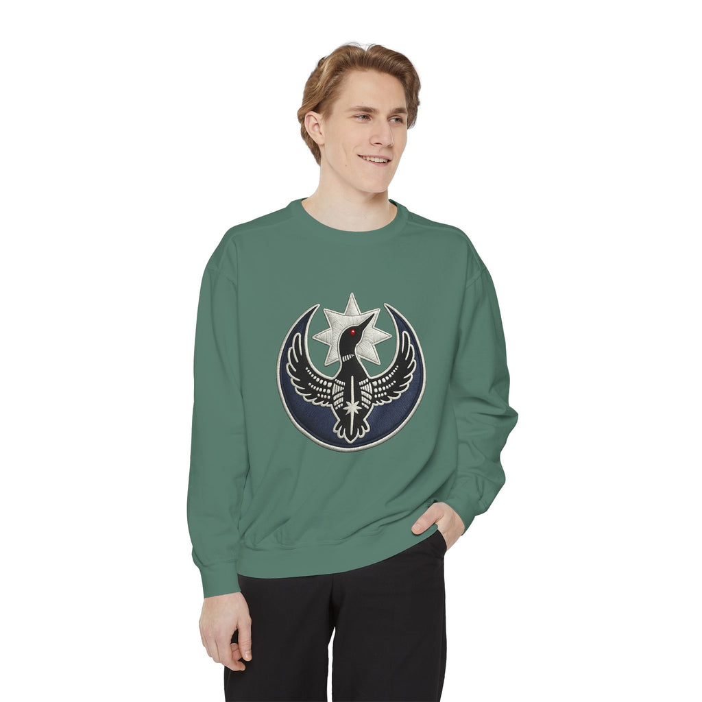 Minnesota Rebel Loon Anti-ICE Comfort Colors Crewneck Sweatshirt