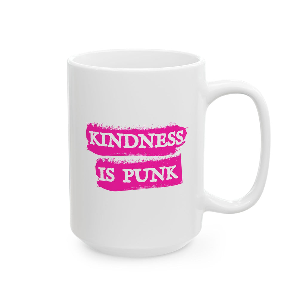 Mr. Rogers Kindness Is Punk Ceramic Mug (11oz & 15oz)
