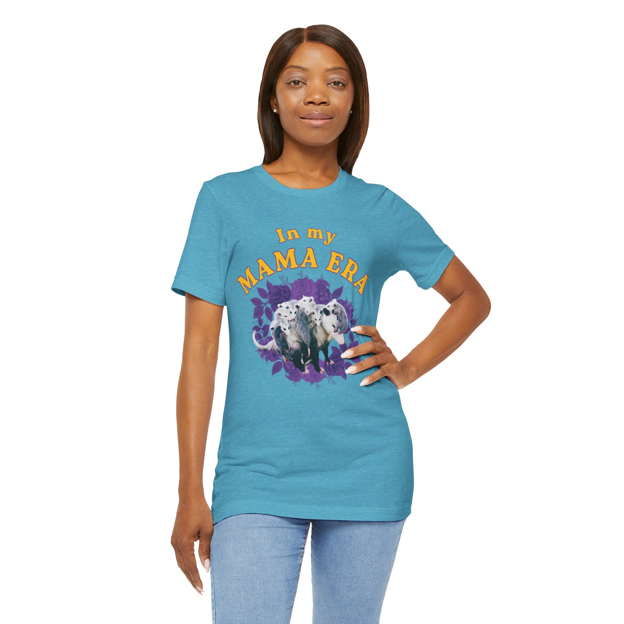 In My Mama Era Bella + Canvas T‑Shirt