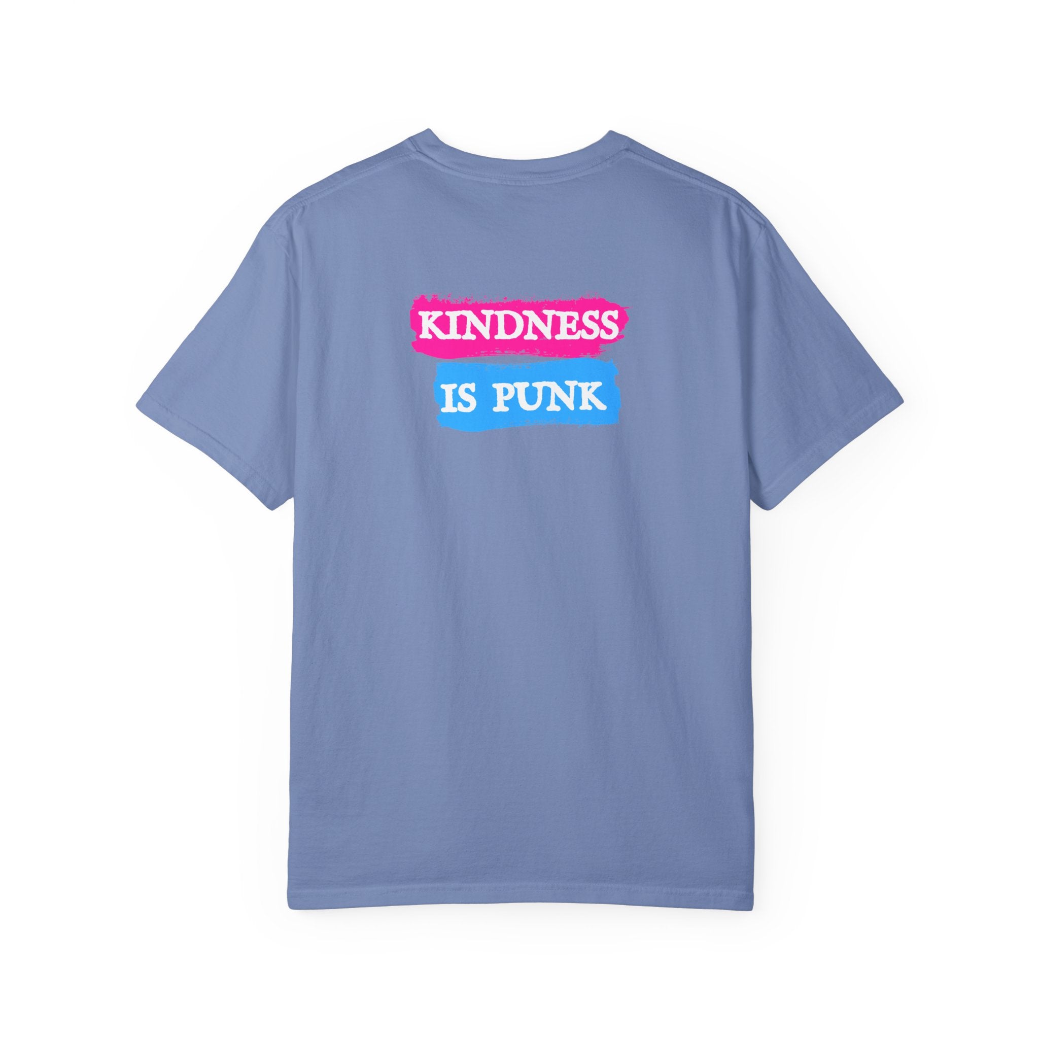 Kindness Is Punk Dolly Comfort Colors T-ShirtT-Shirt — Retro Punk Graphic Tee