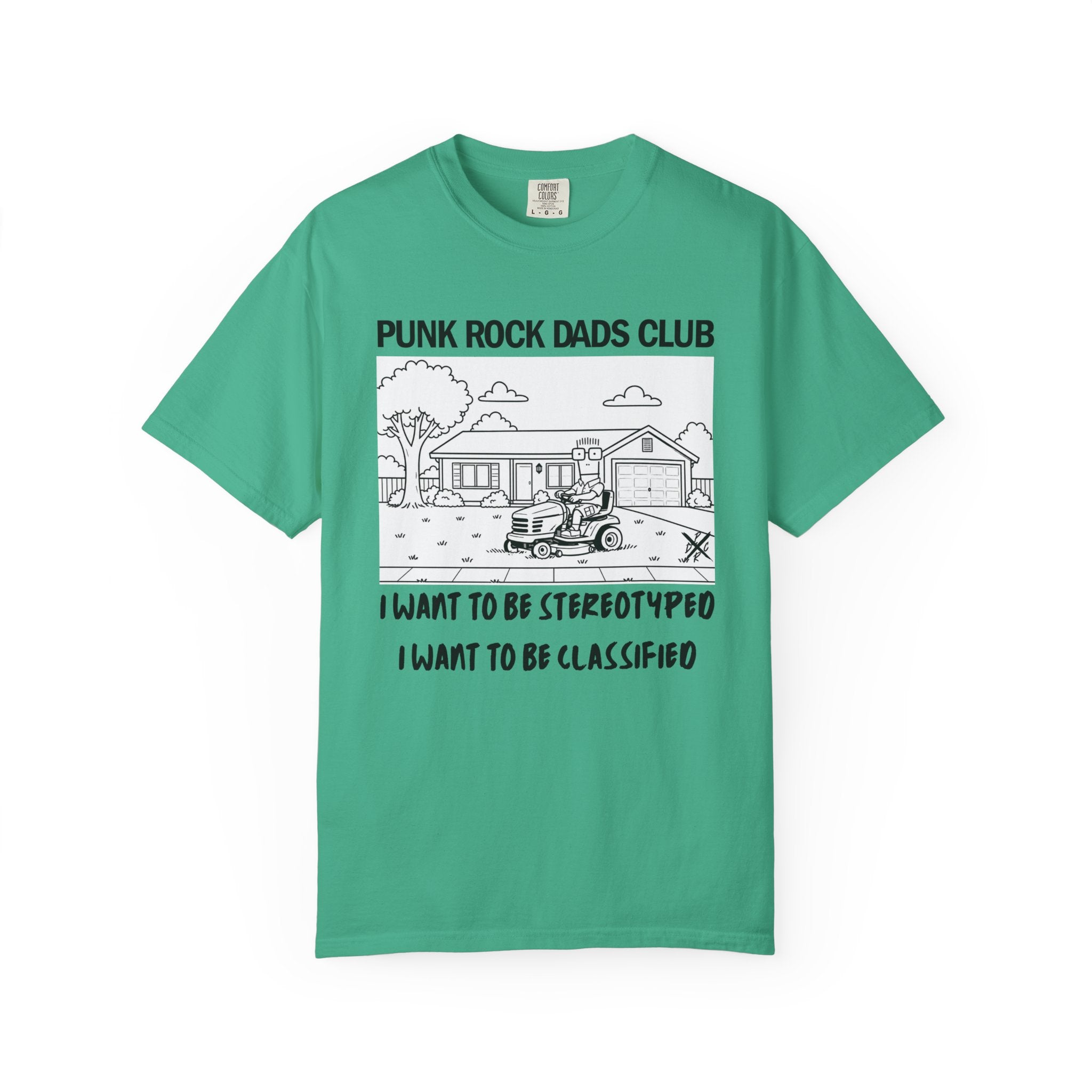 Suburban Home - Punk Rock Dads Club Comfort Colors T-Shirt