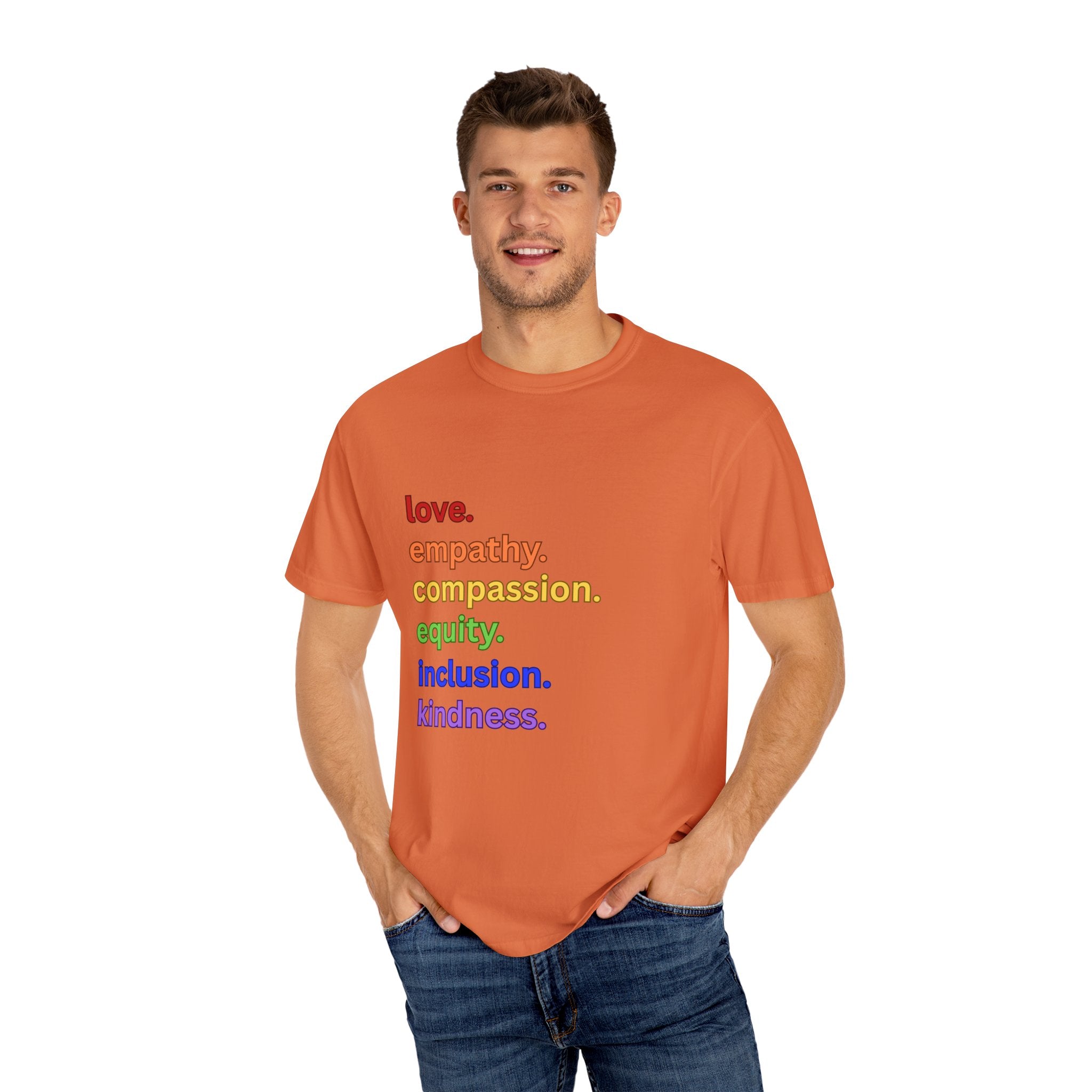 Social Justice Unisex T-shirt, Love Empathy Compassion Equity Inclusion Kindness Tee, Equality Shirt, Activist Apparel, Justice Clothing