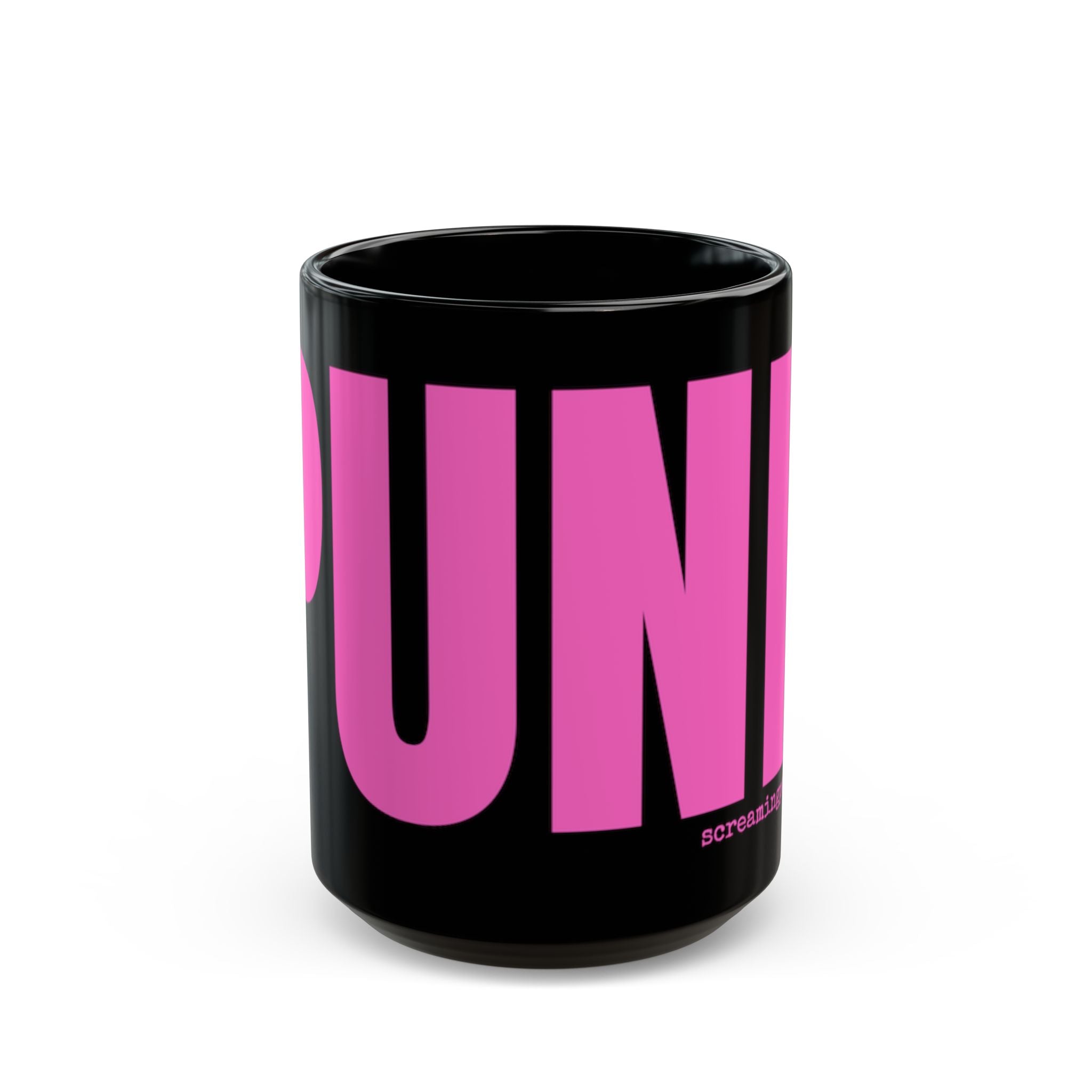 PUNK Black Coffee Mug — 11oz & 15oz