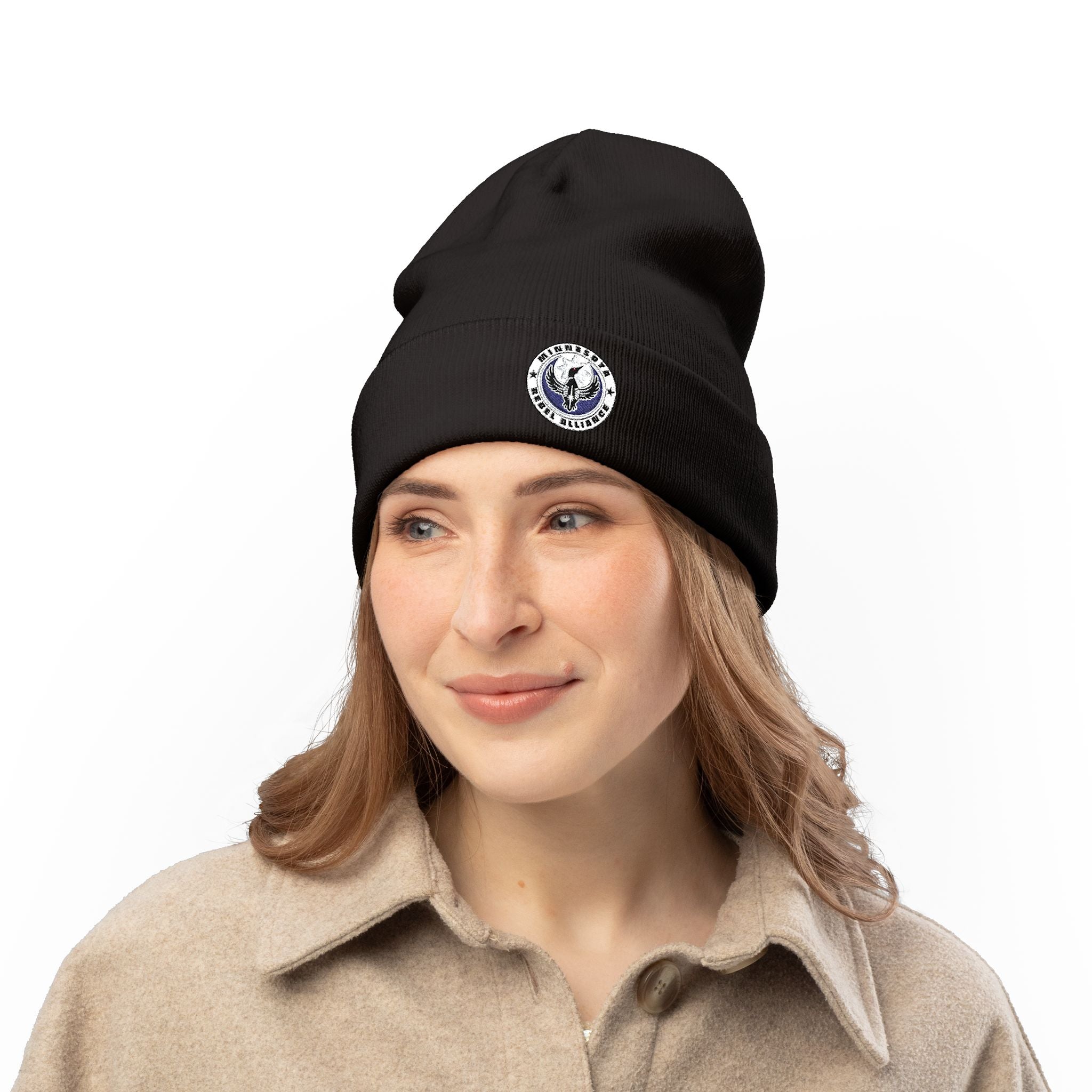 Minnesota Rebel Alliance Anti-ICE Knit Beanie