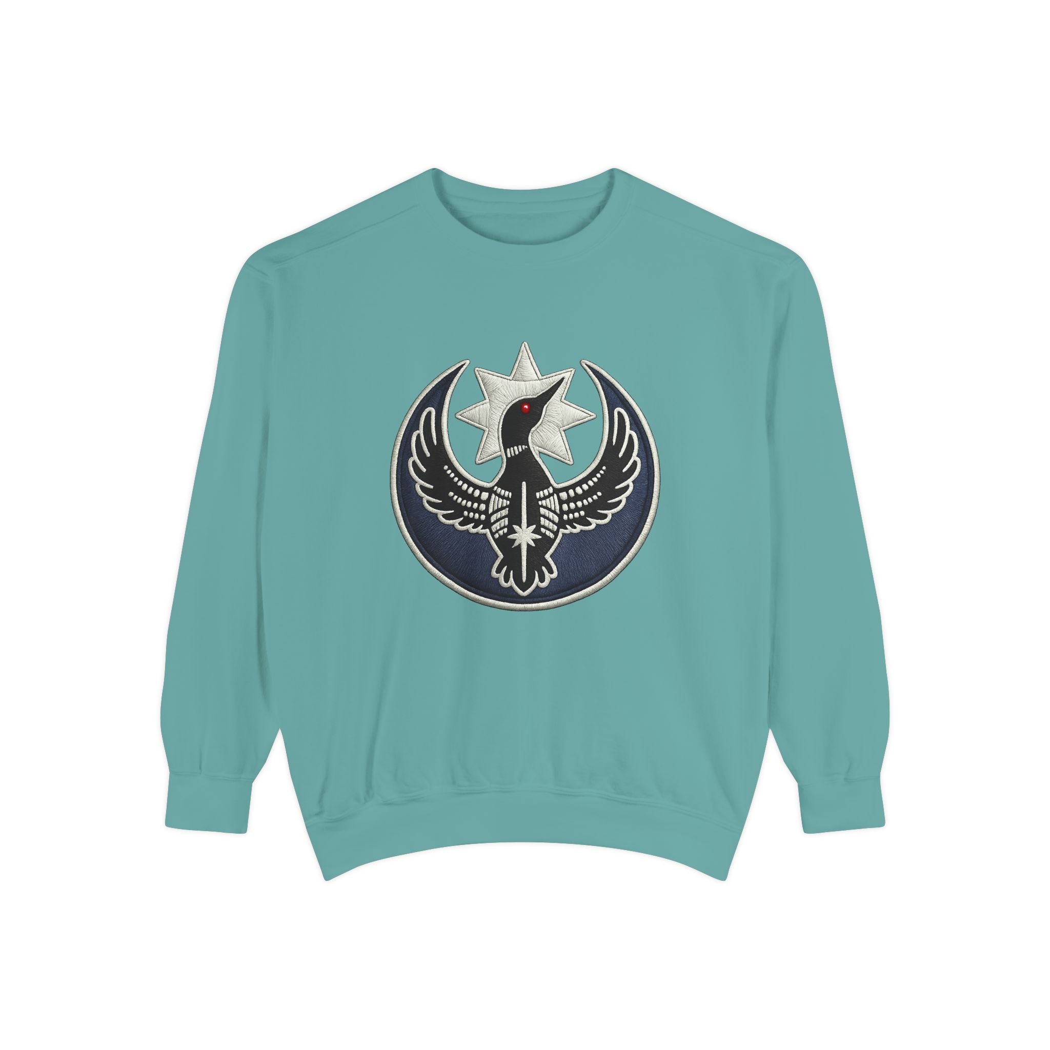 Minnesota Rebel Loon Anti-ICE Comfort Colors Crewneck Sweatshirt