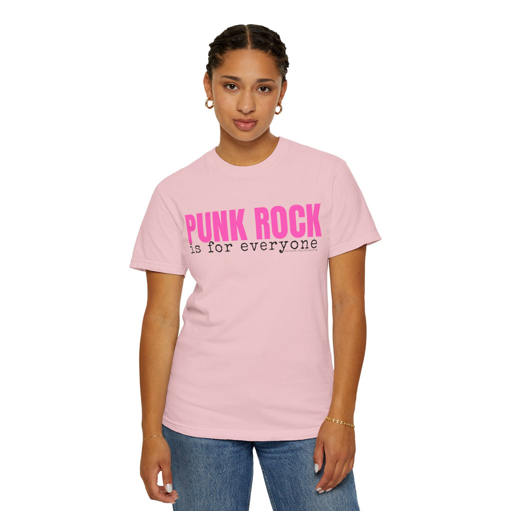 Punk Rock Is For Everyone Comfort Colors T-Shirt