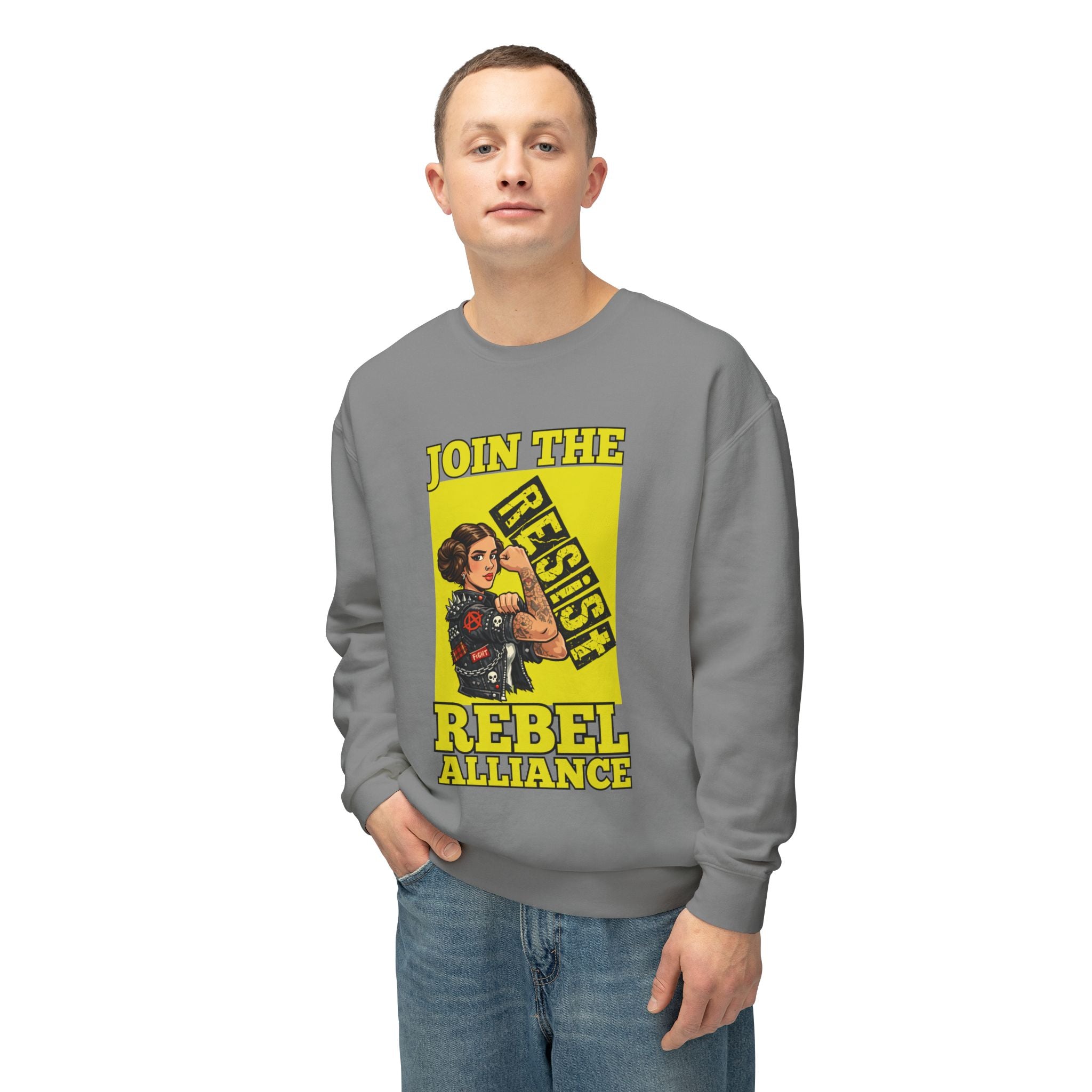 Join The Rebel Alliance Comfort Colors Crewneck Sweatshirt