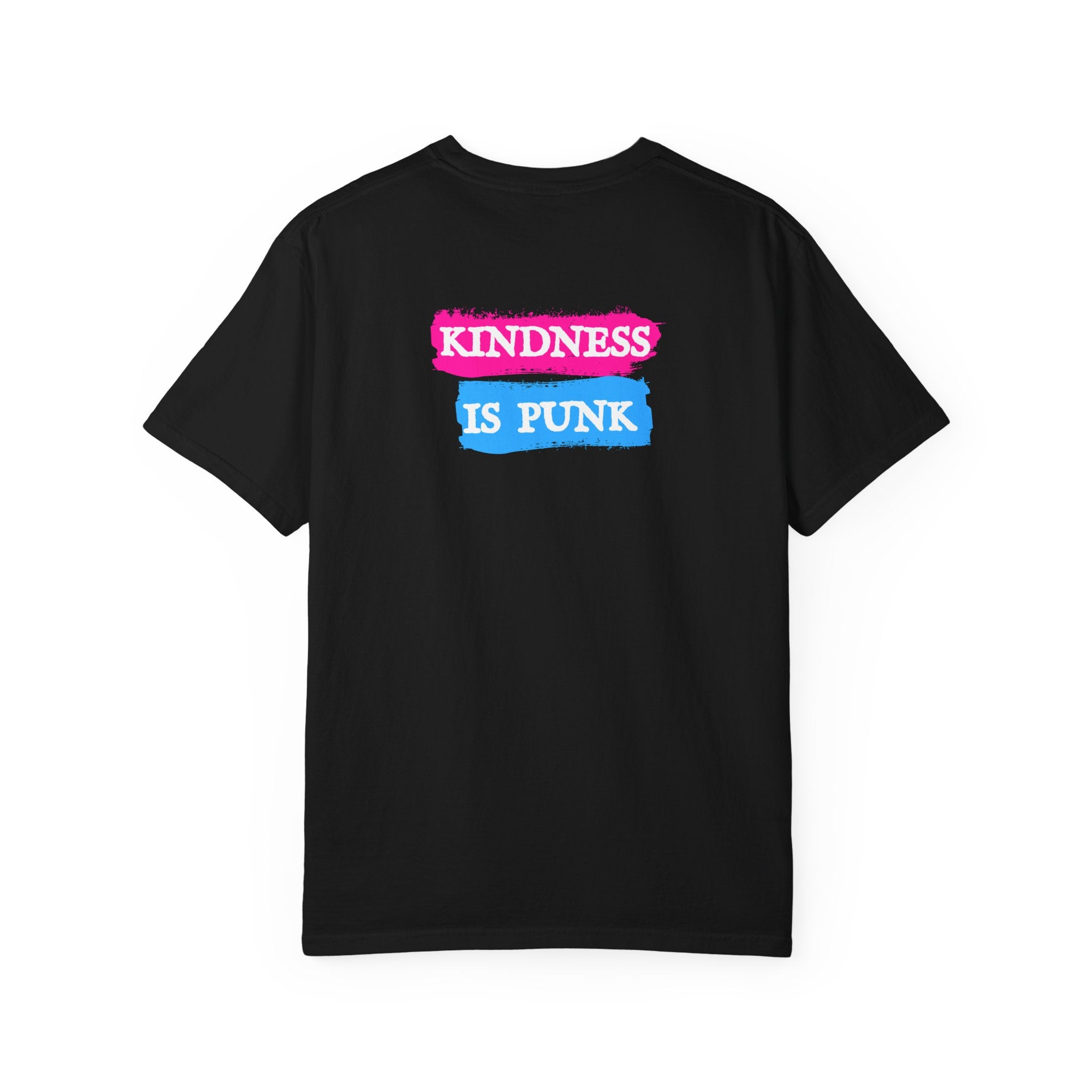 Kindness Is Punk Dolly Comfort Colors T-ShirtT-Shirt — Retro Punk Graphic Tee