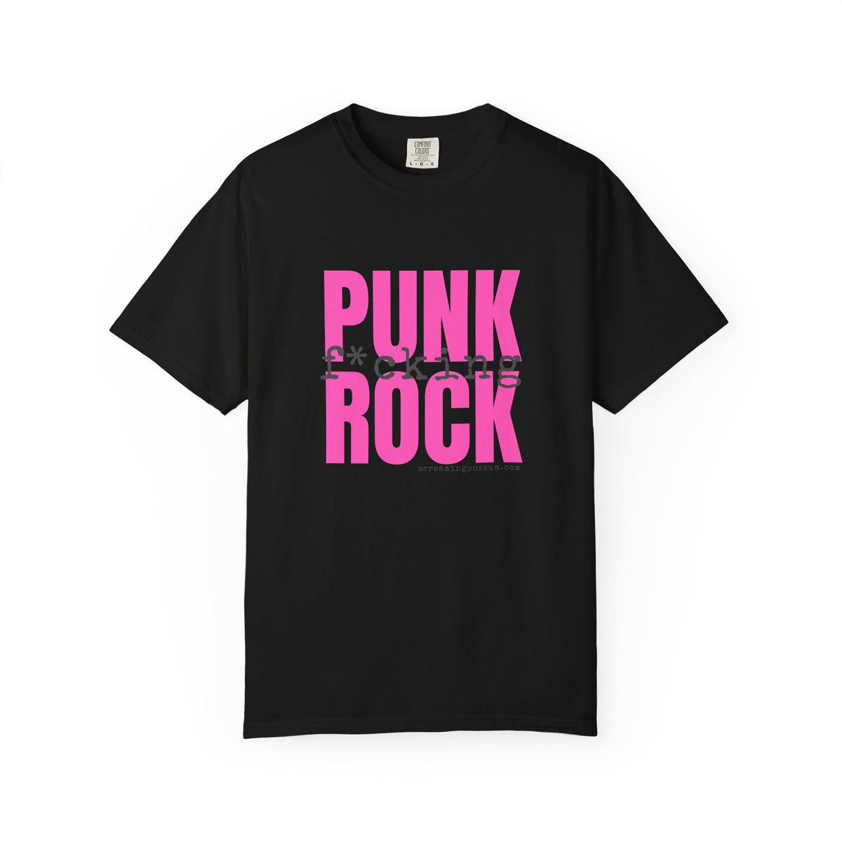 Punk Fucking Rock Comfort Colors Graphic T-Shirt