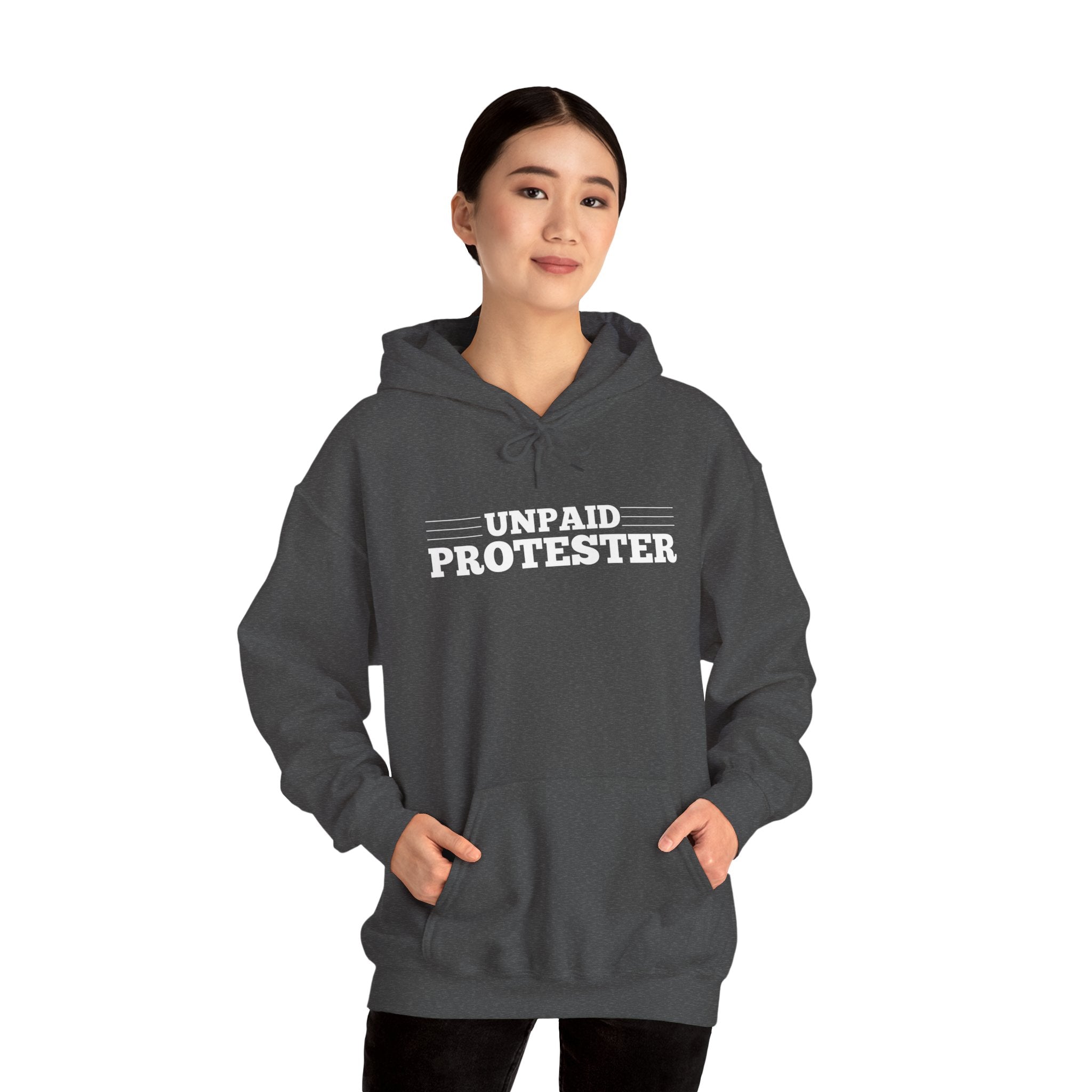 Unpaid Protester Gildan Pullover Hoodie