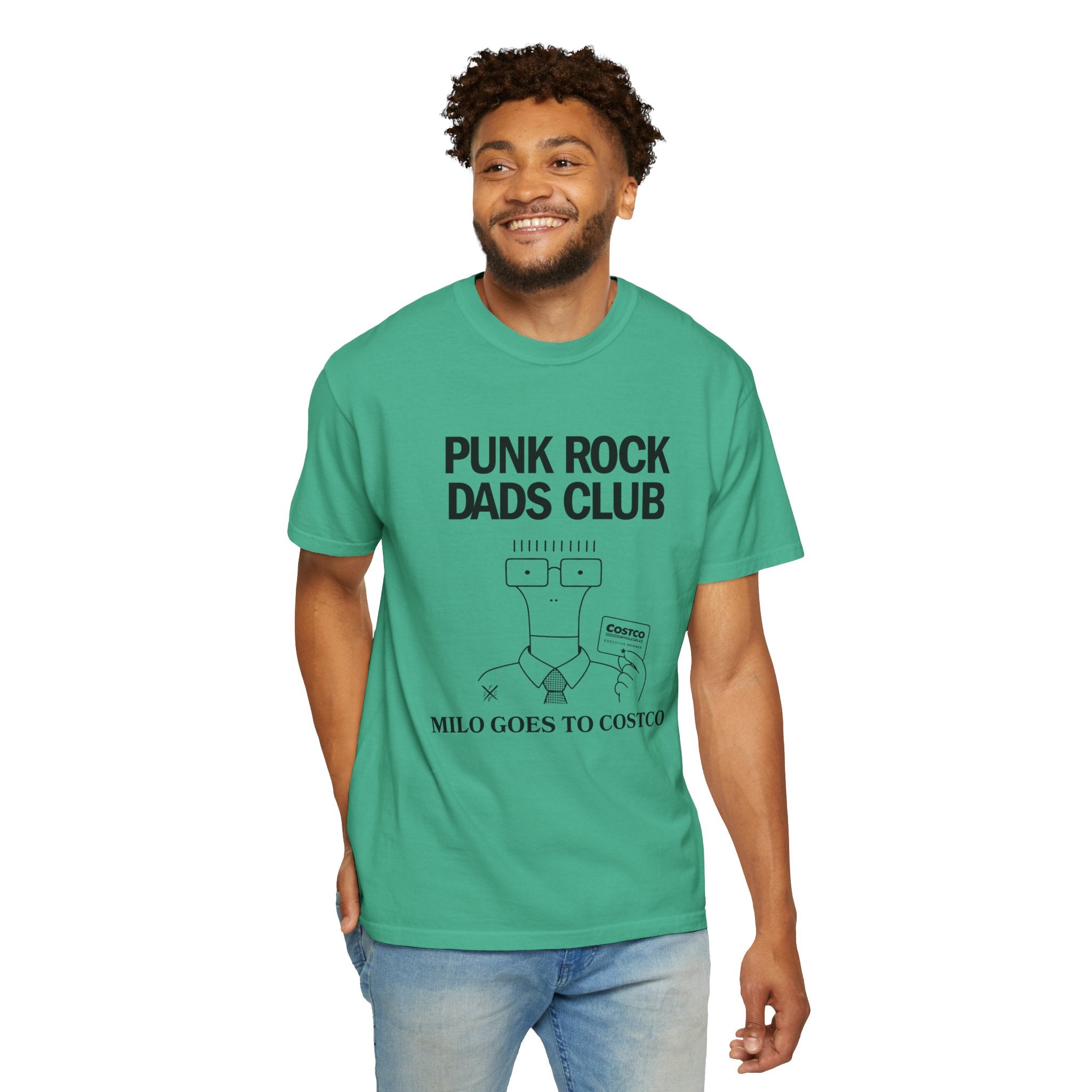 Milo Goes to Costco - Punk Rock Dads Club Comfort Colors T-Shirt