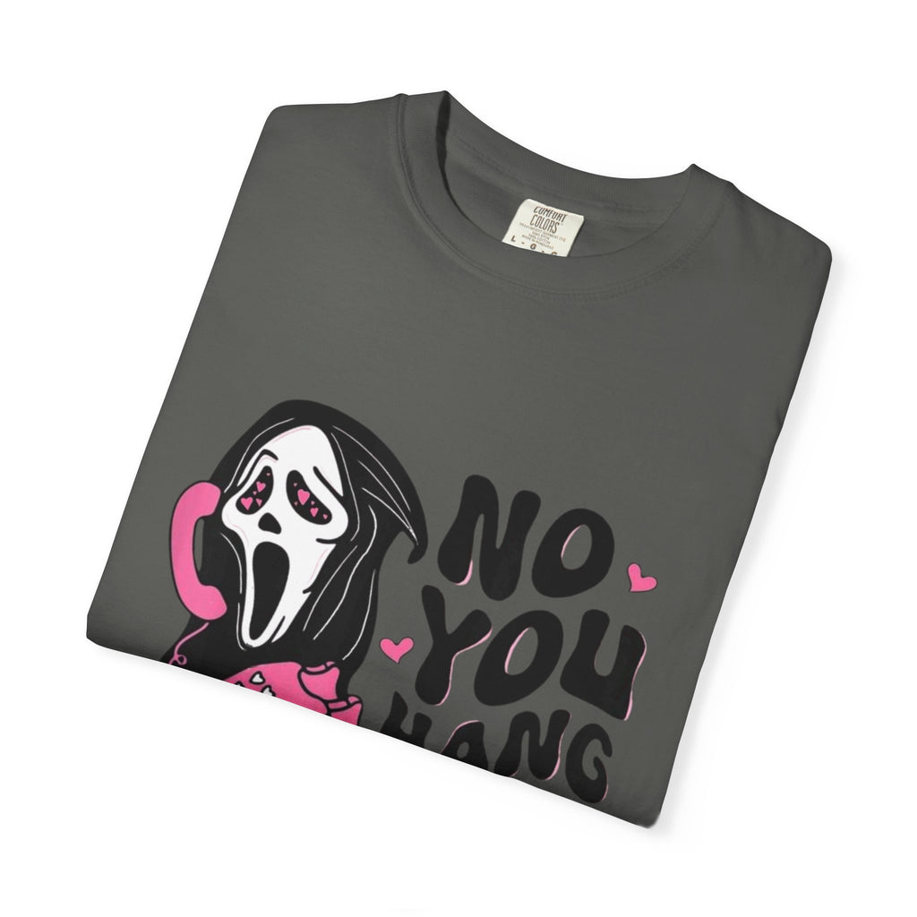 Ghostface Funny Halloween T-shirt, No you hang up Unisex Tee, Halloween Costume Shirt, Halloween Party Top, Spooky Tee Shirt