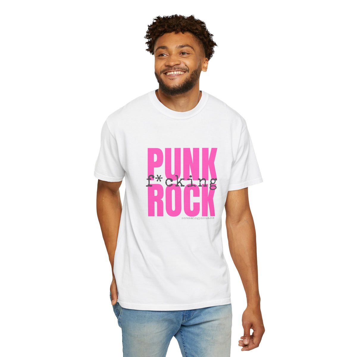 Punk Fucking Rock Comfort Colors Graphic T-Shirt