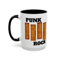 Punk Rock Breakfast Coffee Mug - Perfect for Music Lovers, Unique Gift, Tea or Coffee Lover, Home Decor, Coffee Time