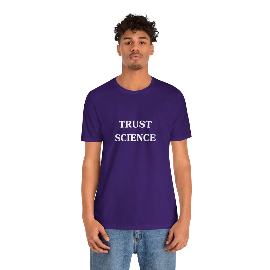 Trust Science T-shirt from Bella + Canvas