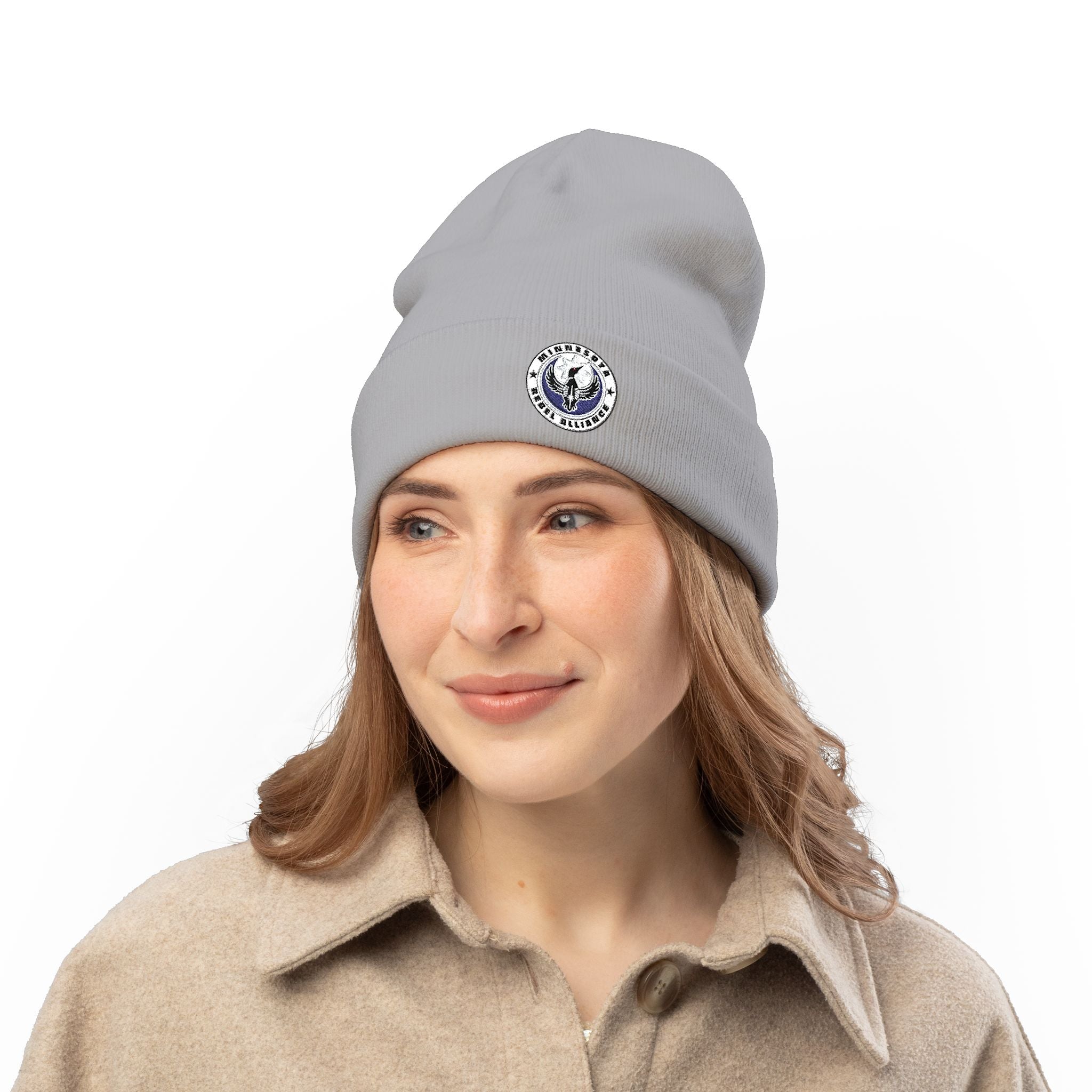 Minnesota Rebel Alliance Anti-ICE Knit Beanie