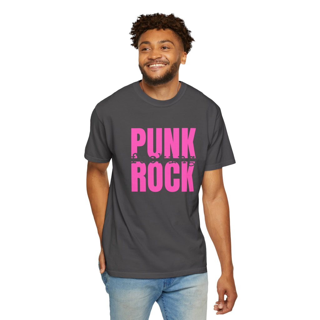 Punk Fucking Rock Comfort Colors Graphic T-Shirt