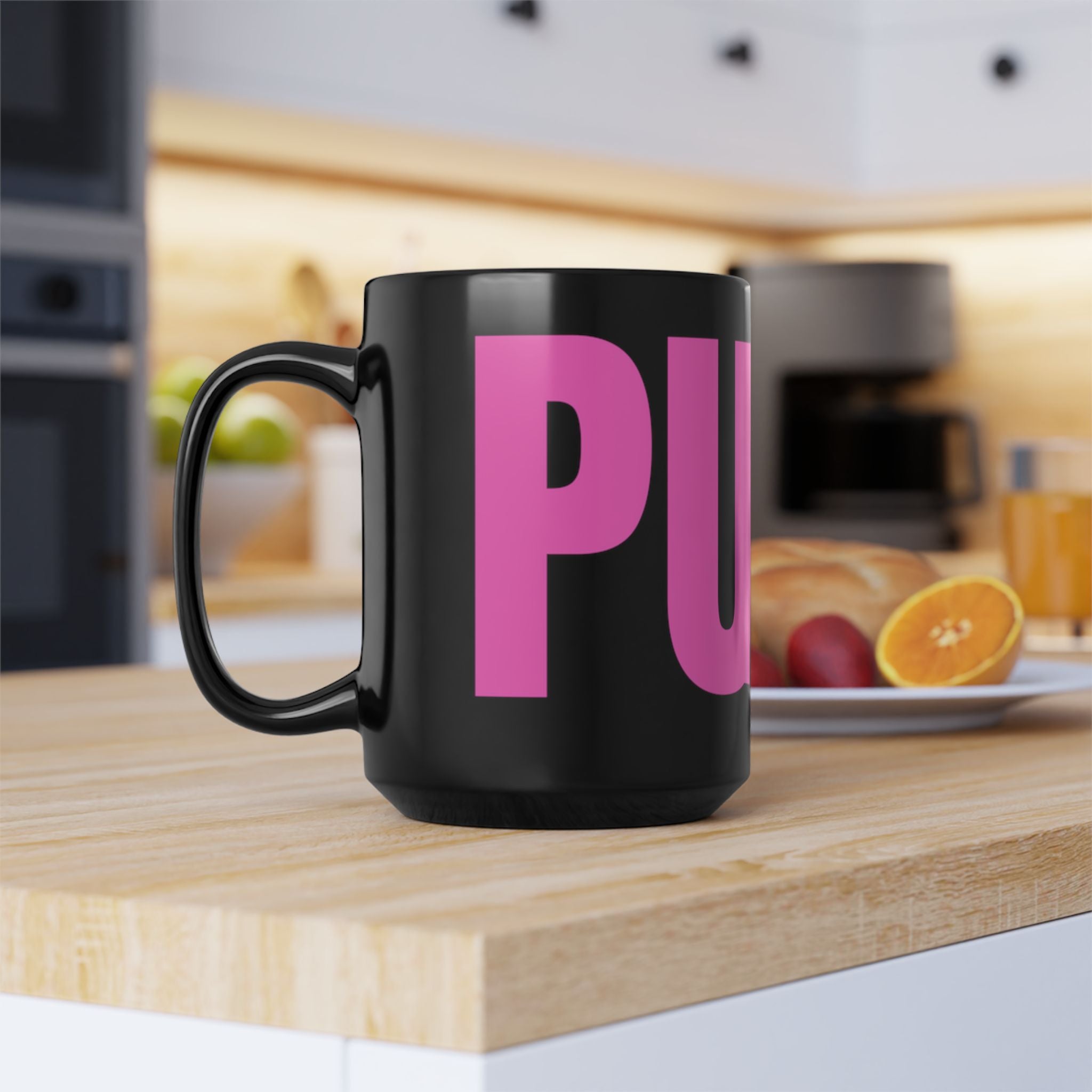 PUNK Black Coffee Mug — 11oz & 15oz