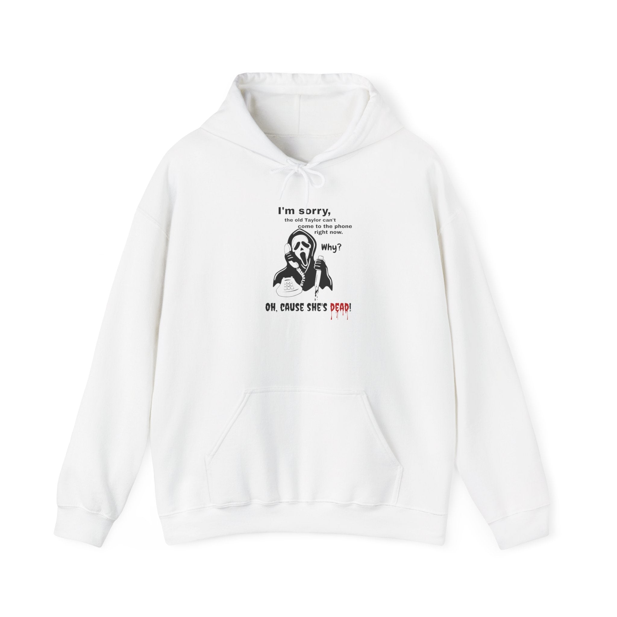 Look What You Made Me Do Swifty x  Ghostface Mashup Hoodie on Gildan Hooded Sweatshirt