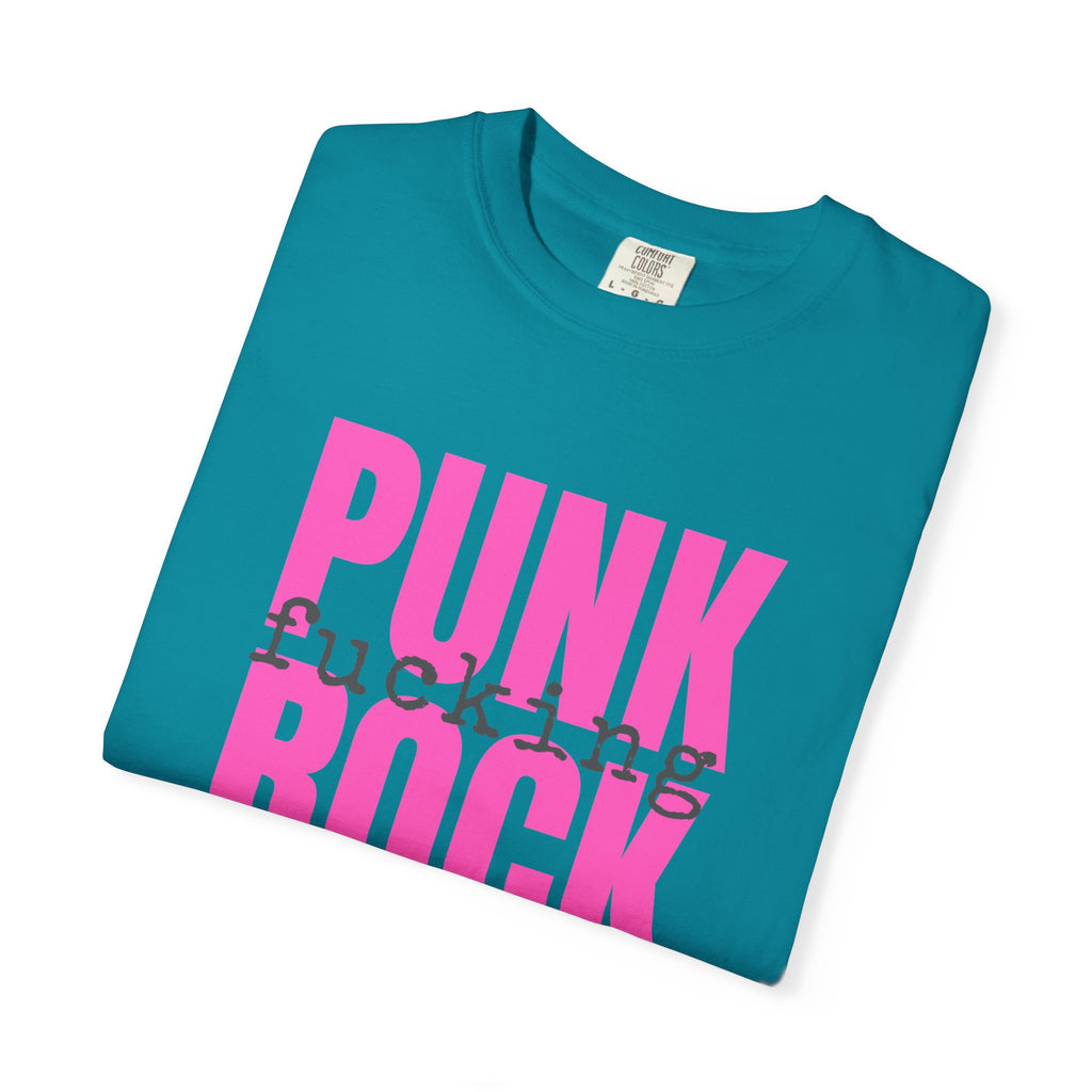Punk Fucking Rock Comfort Colors Graphic T-Shirt