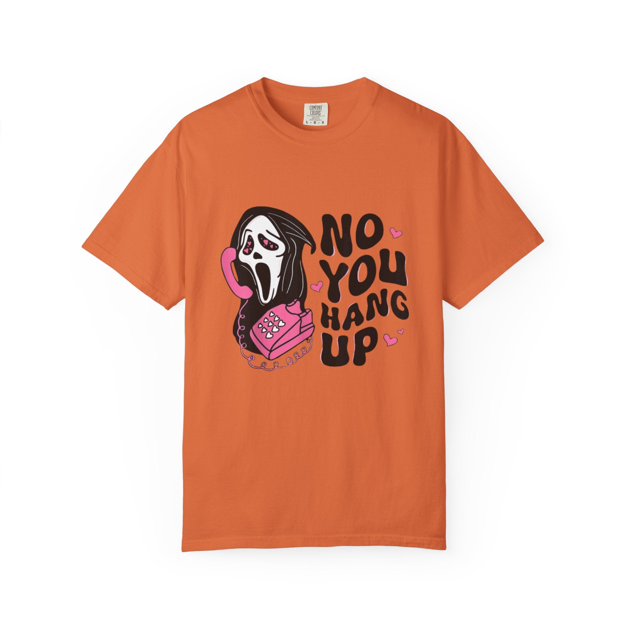Ghostface Funny Halloween T-shirt, No you hang up Unisex Tee, Halloween Costume Shirt, Halloween Party Top, Spooky Tee Shirt