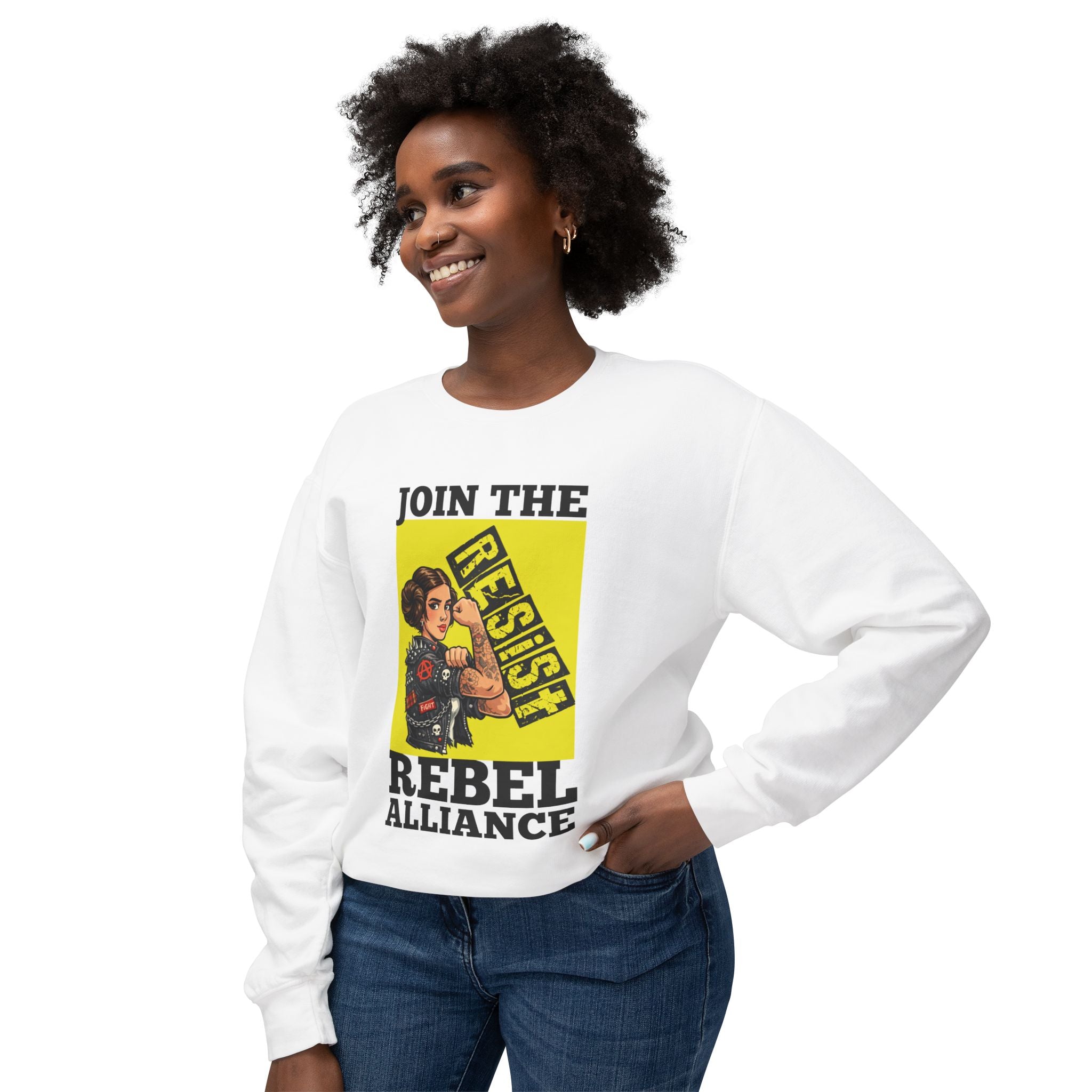 Join The Rebel Alliance Comfort Colors Crewneck Sweatshirt
