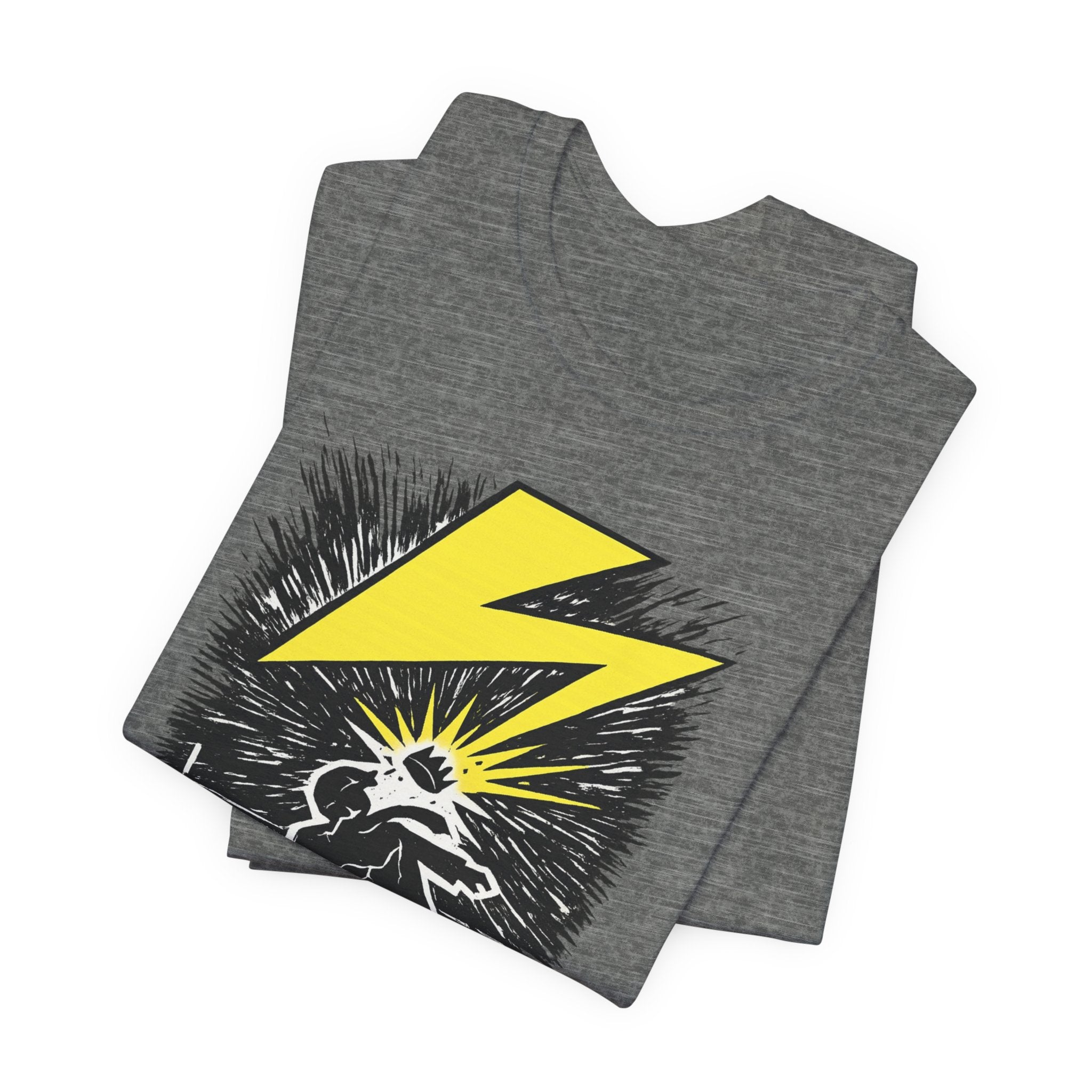 No Kings Lightning Bolt Bella + Canvas T-Shirt