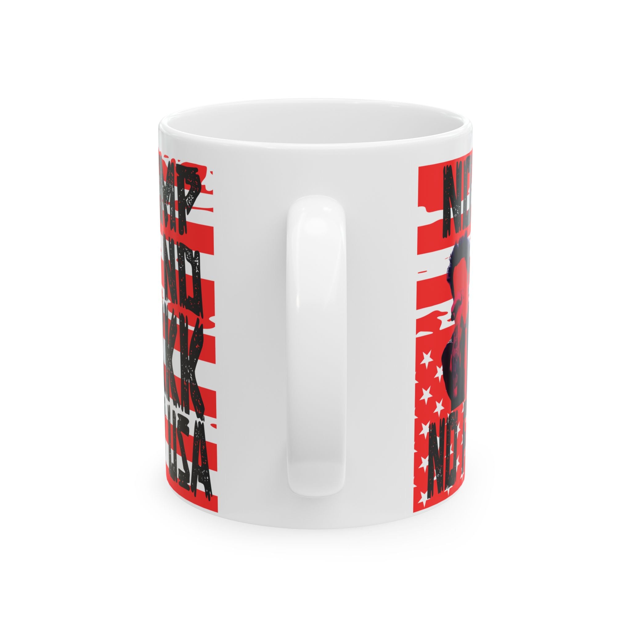 No Trump, No KKK, No Fascist USA Ceramic Mug 11oz/15oz