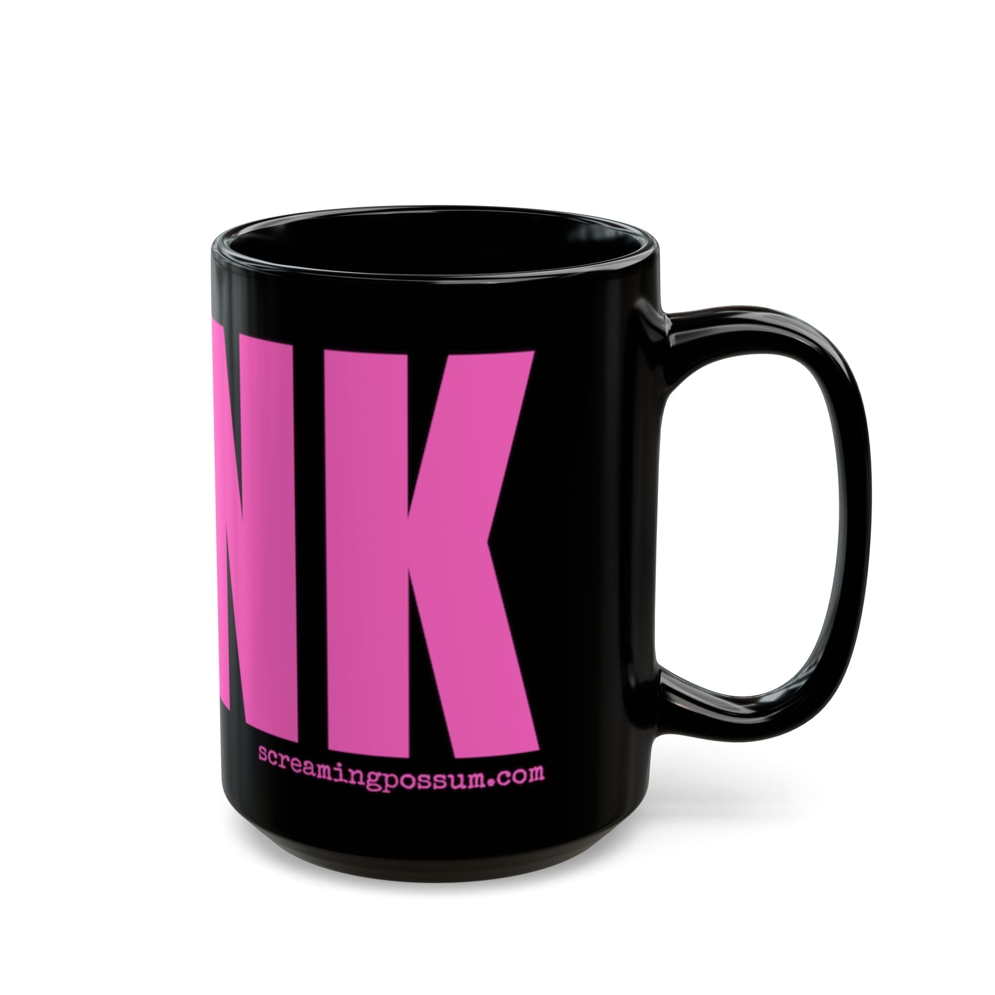PUNK Black Coffee Mug — 11oz & 15oz