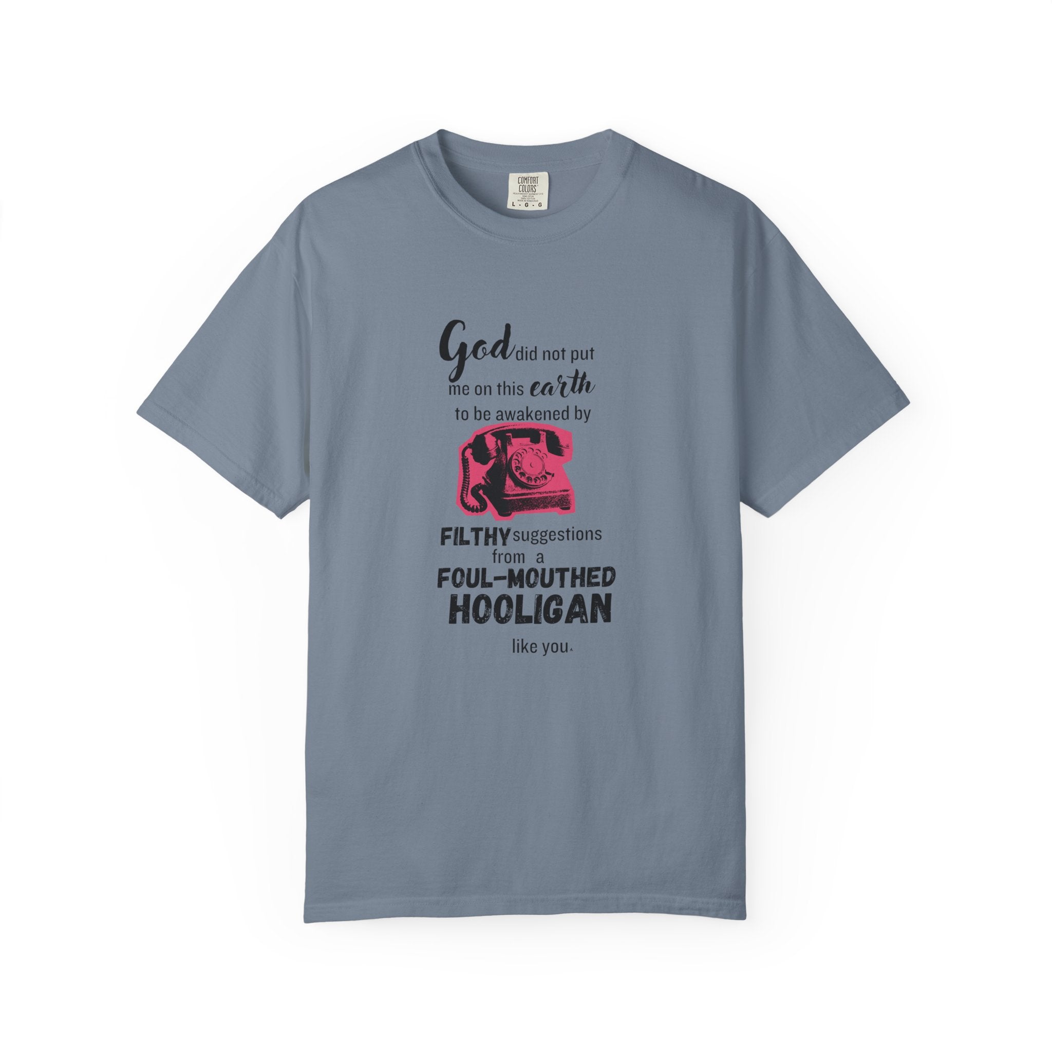 Sixteen Candles "God did not put me on this earth..." 80s Movie Quote Tee on Bella + Canvas Shirt