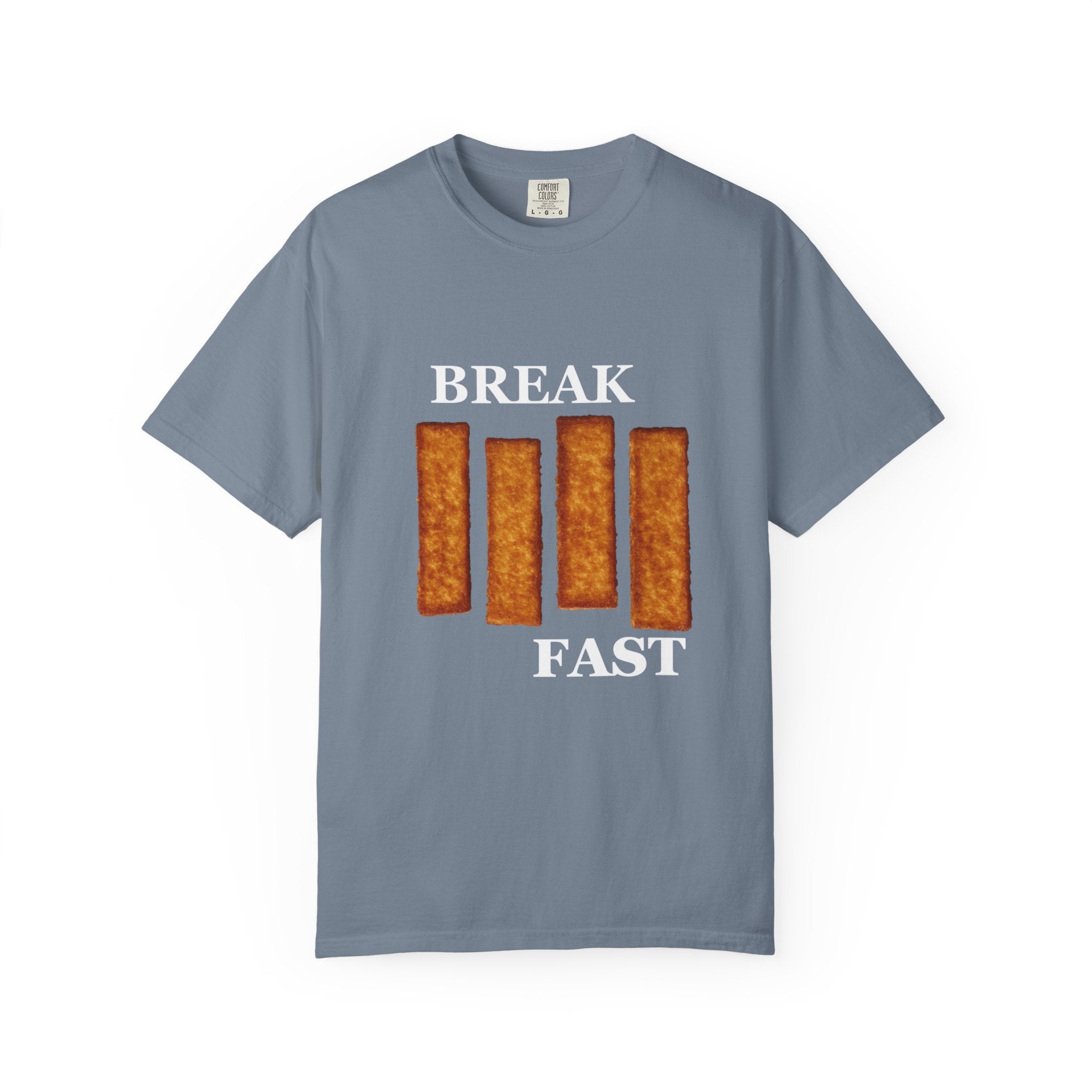 Unisex T-shirt, Funny Punk Rock Shirt, French Toast Stick Parody, Black Flag Inspired, Graphic Tee