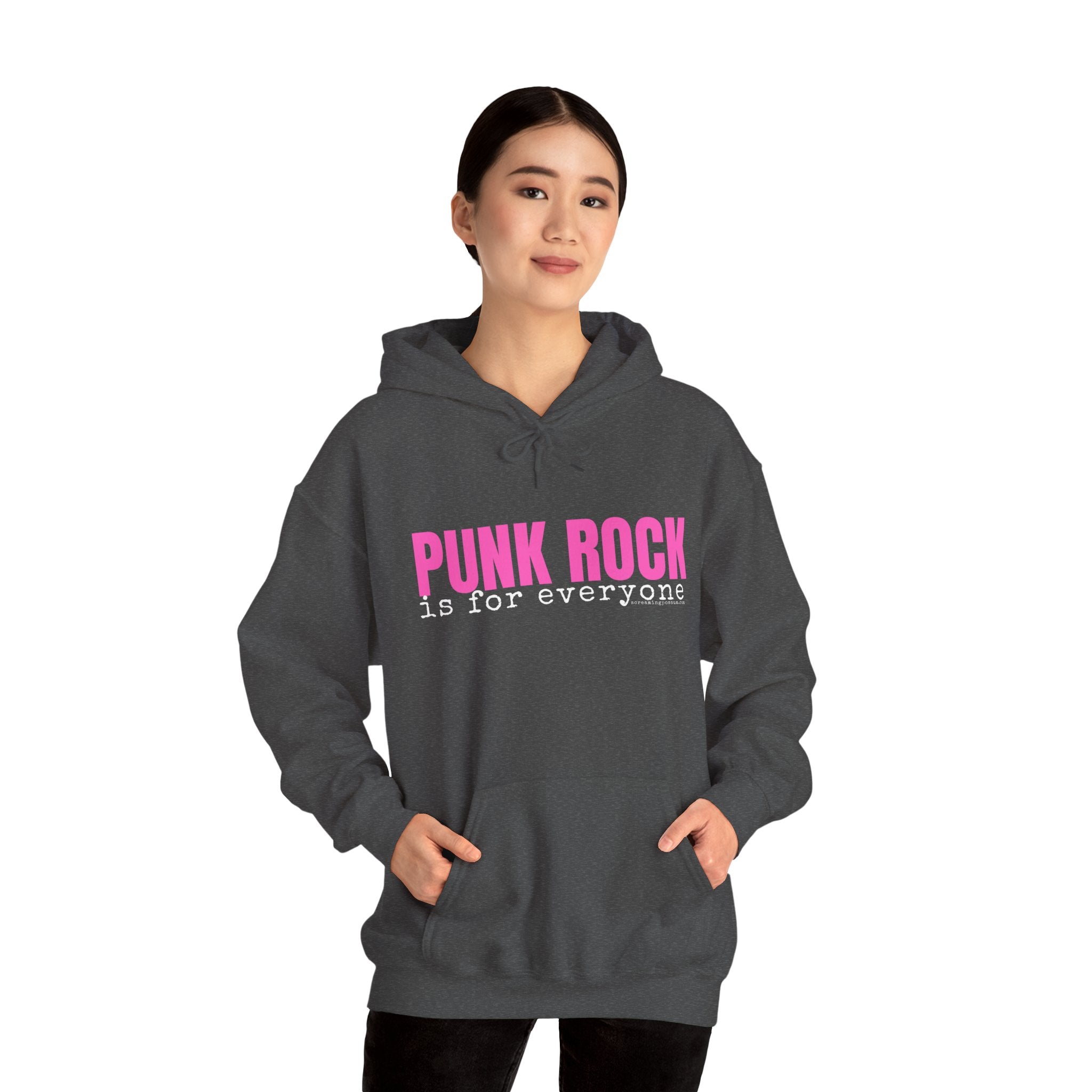 Punk Rock Is For Everyone Gildan Pullover Hoodie