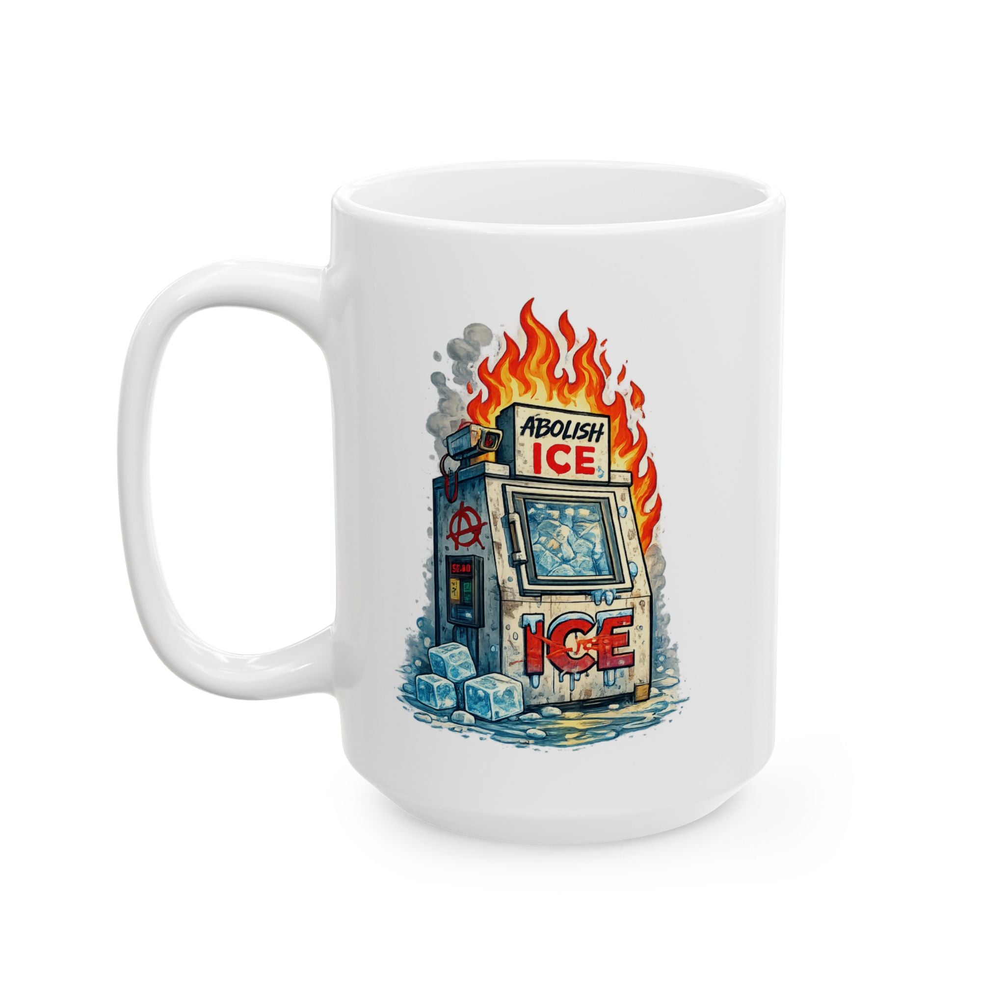 Burning ICE Coffee Mug