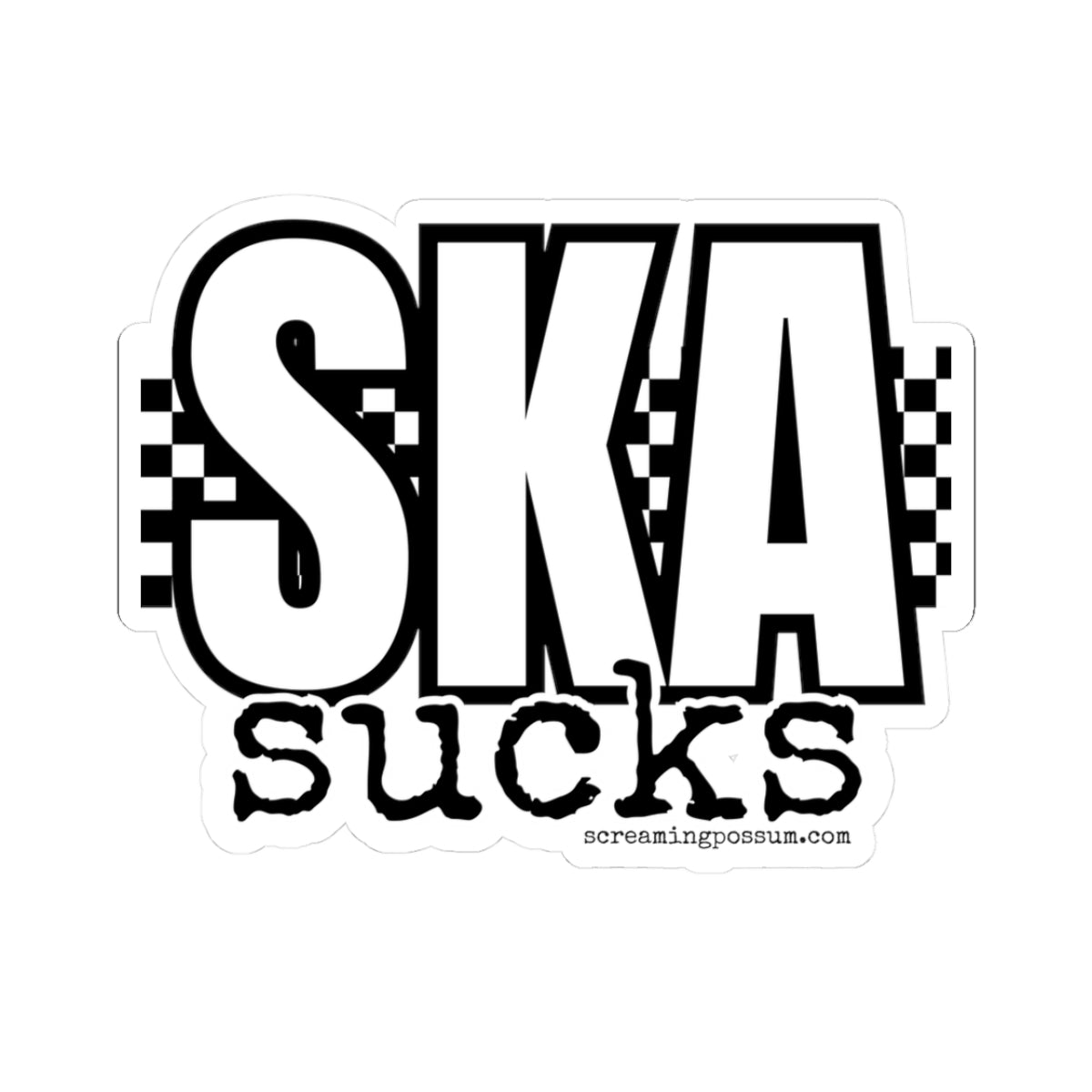 Ska Sucks Sticker