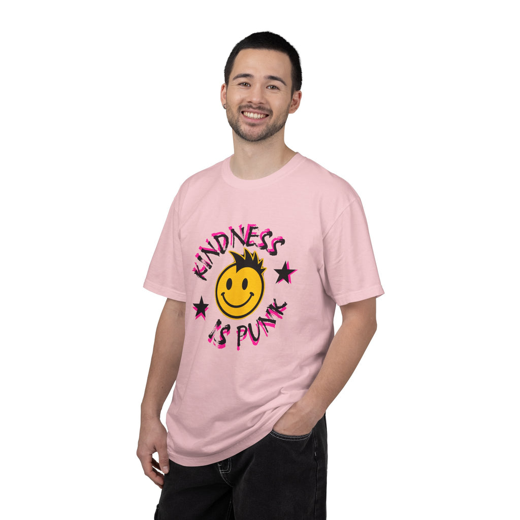 Kindness Is Punk Smiley Comfort Colors T-Shirt