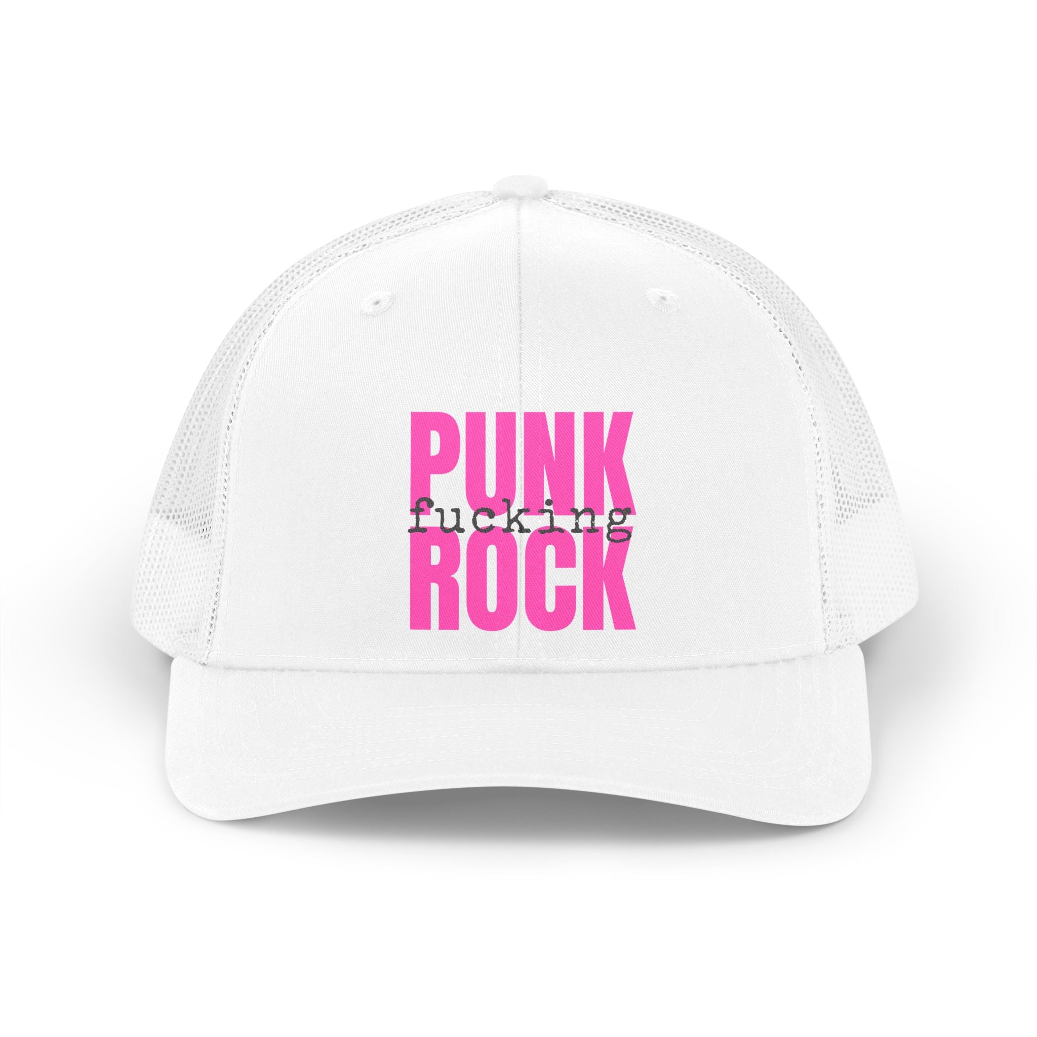 Punk Fucking Rock Trucker Hat