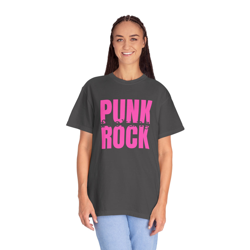 Punk Fucking Rock Comfort Colors Graphic T-Shirt