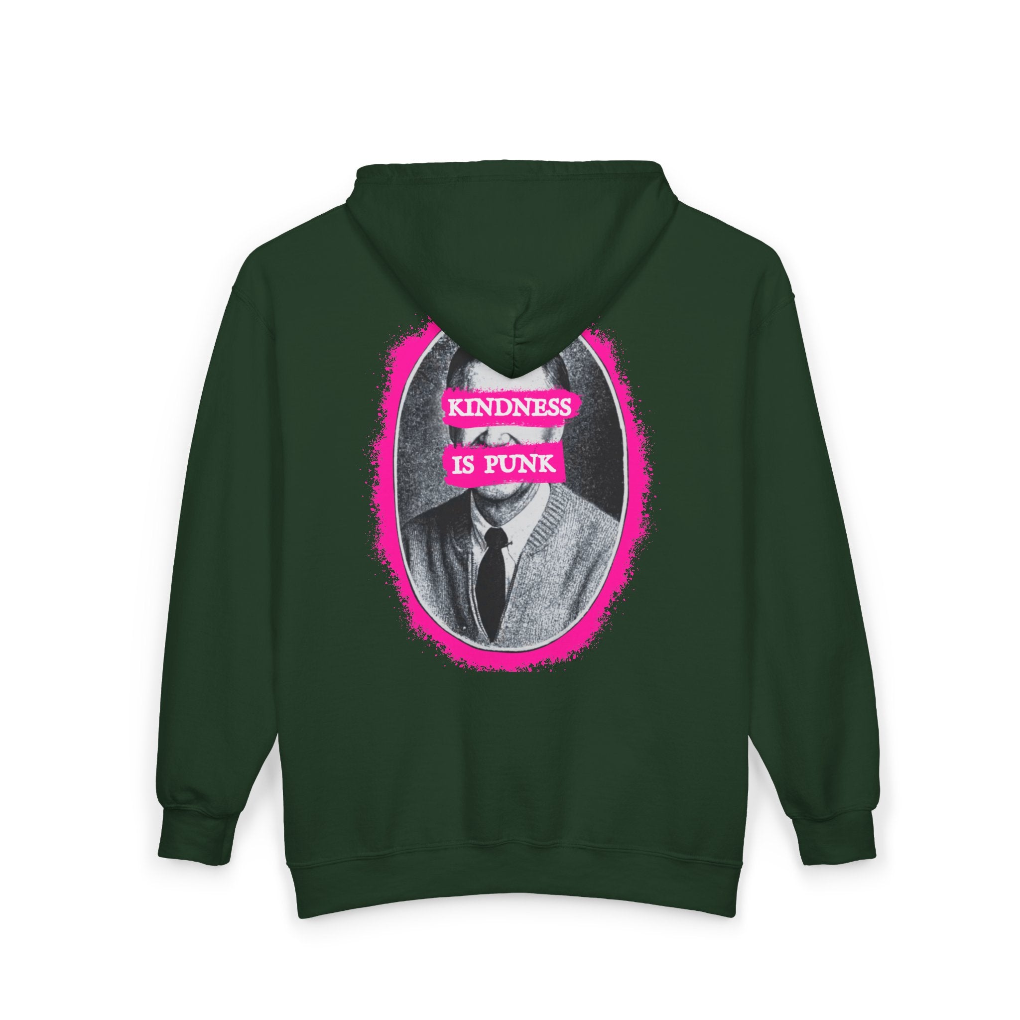 Mr. Roger's "Kindness is Punk" Full Zip Hoodie
