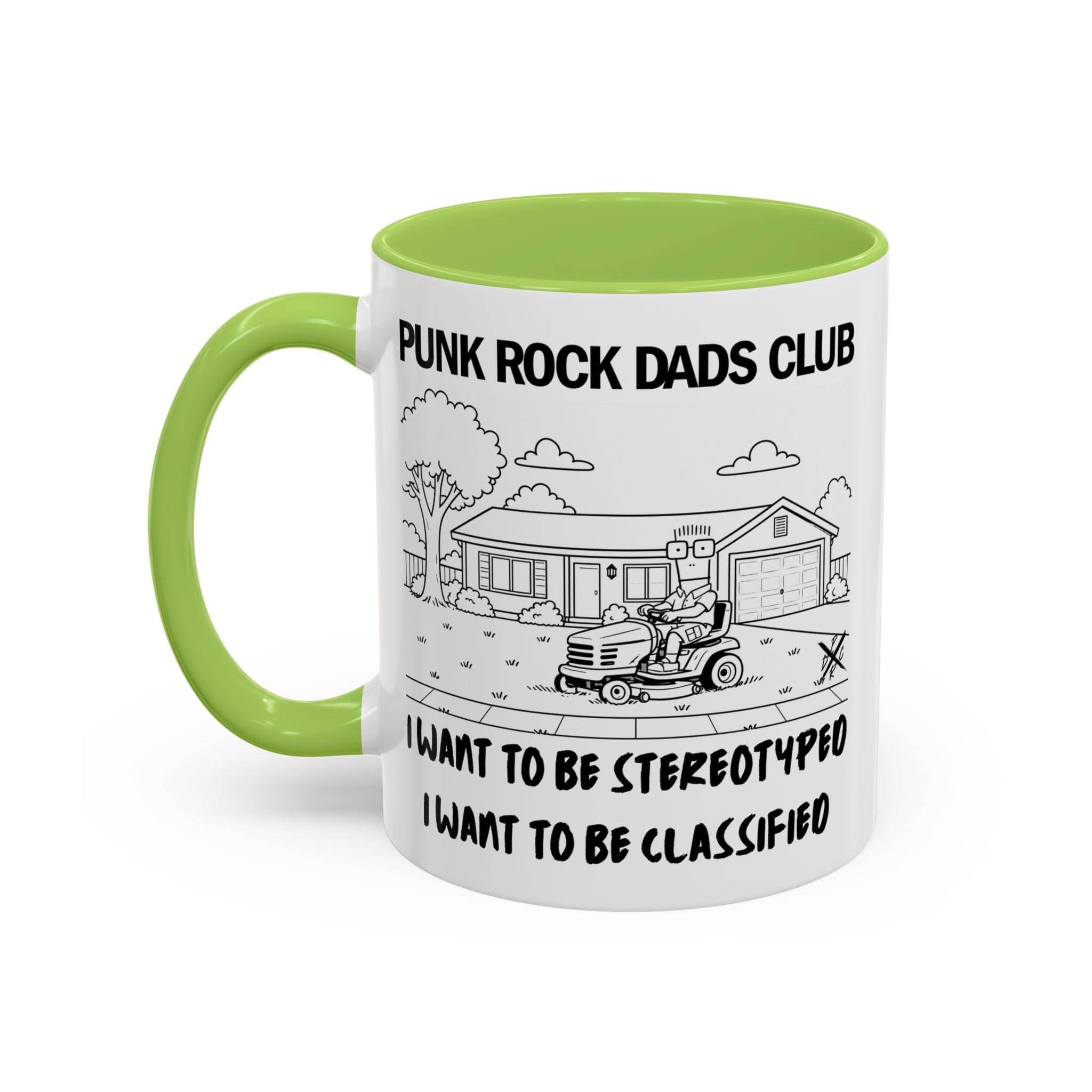 Suburban Home - Punk Rock Dads Club Mug (11/15 oz)