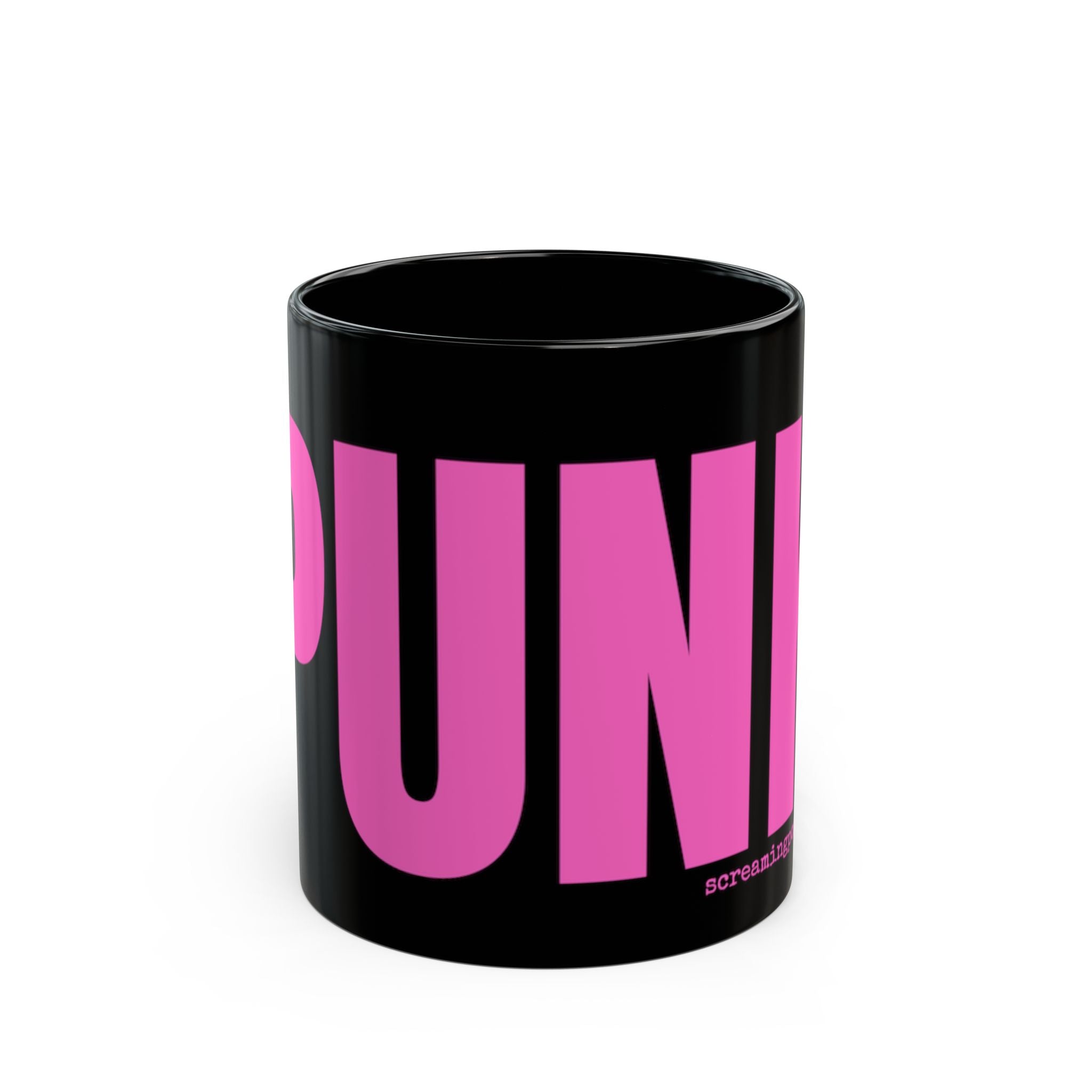 PUNK Black Coffee Mug — 11oz & 15oz