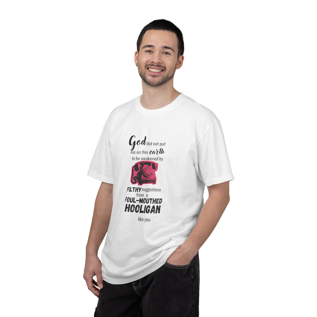 Sixteen Candles "God did not put me on this earth..." 80s Movie Quote Tee on Bella + Canvas Shirt