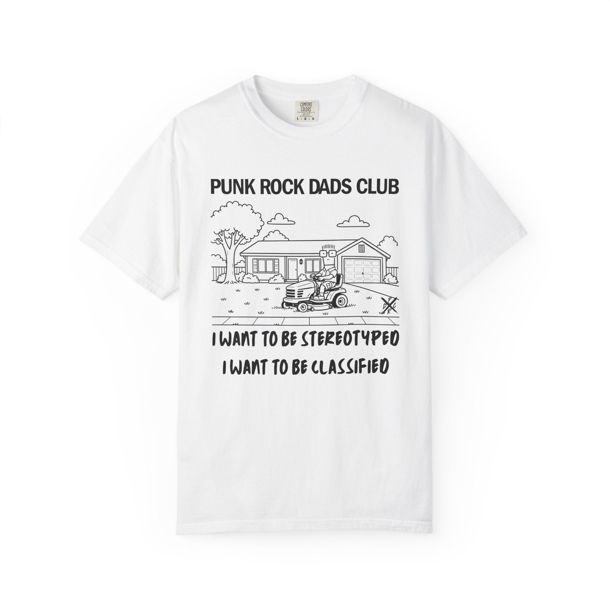 Suburban Home - Punk Rock Dads Club Comfort Colors T-Shirt