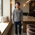 Y'ALL Rainbow Bella + Canvas Hoodie Tee Long Sleeve
