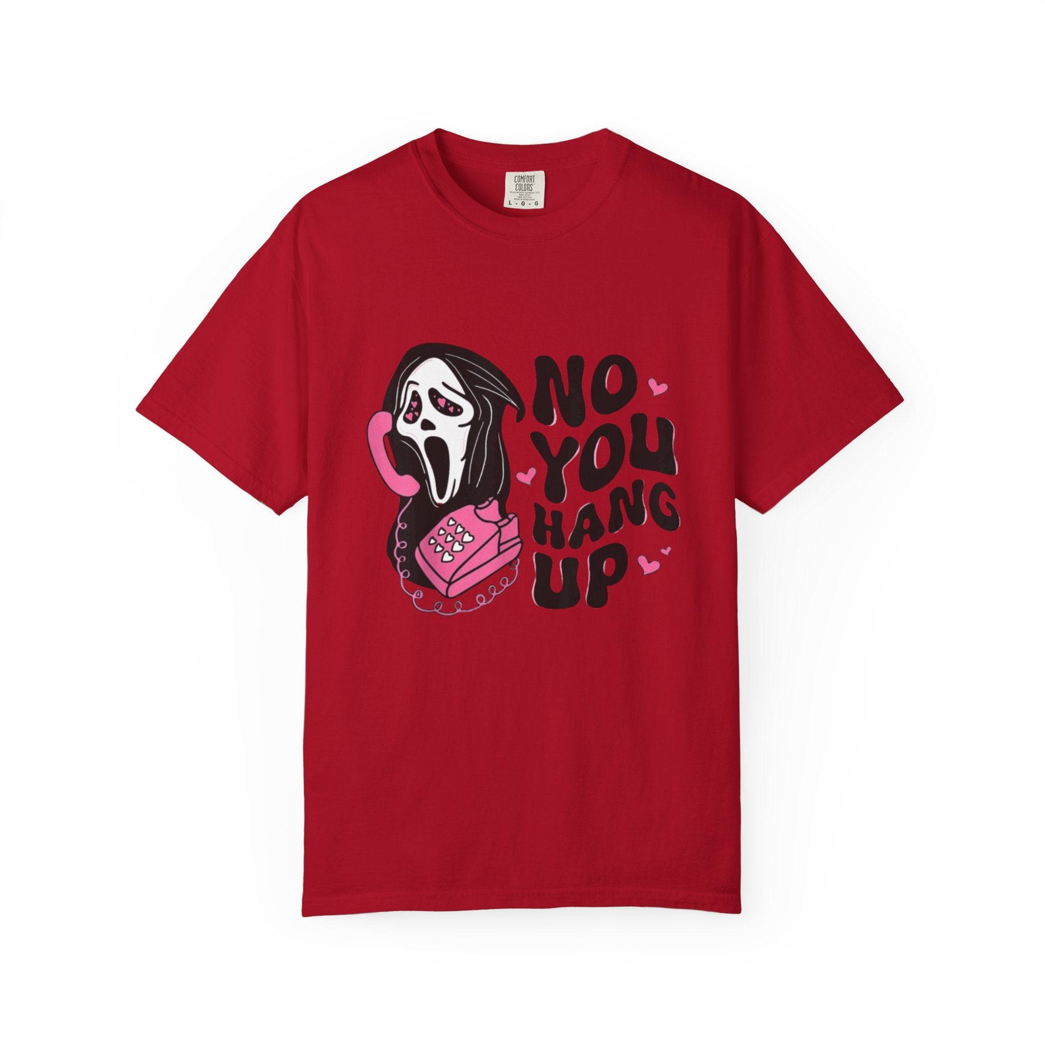 Ghostface Funny Halloween T-shirt, No you hang up Unisex Tee, Halloween Costume Shirt, Halloween Party Top, Spooky Tee Shirt