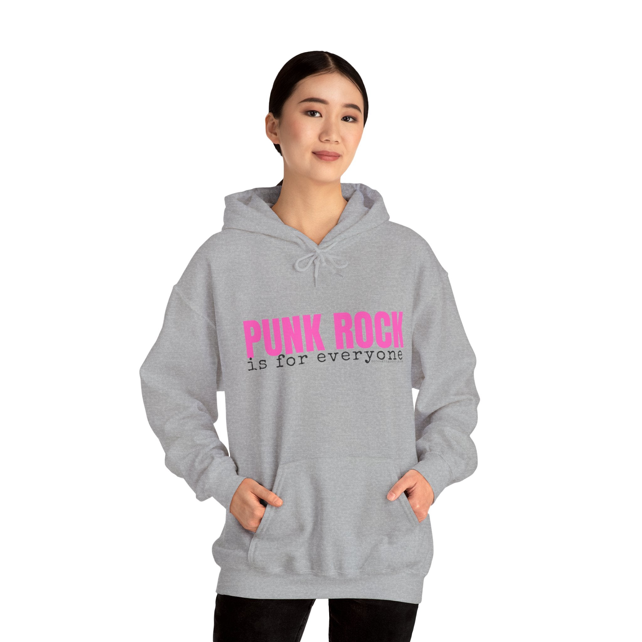 Punk Rock Is For Everyone Gildan Pullover Hoodie