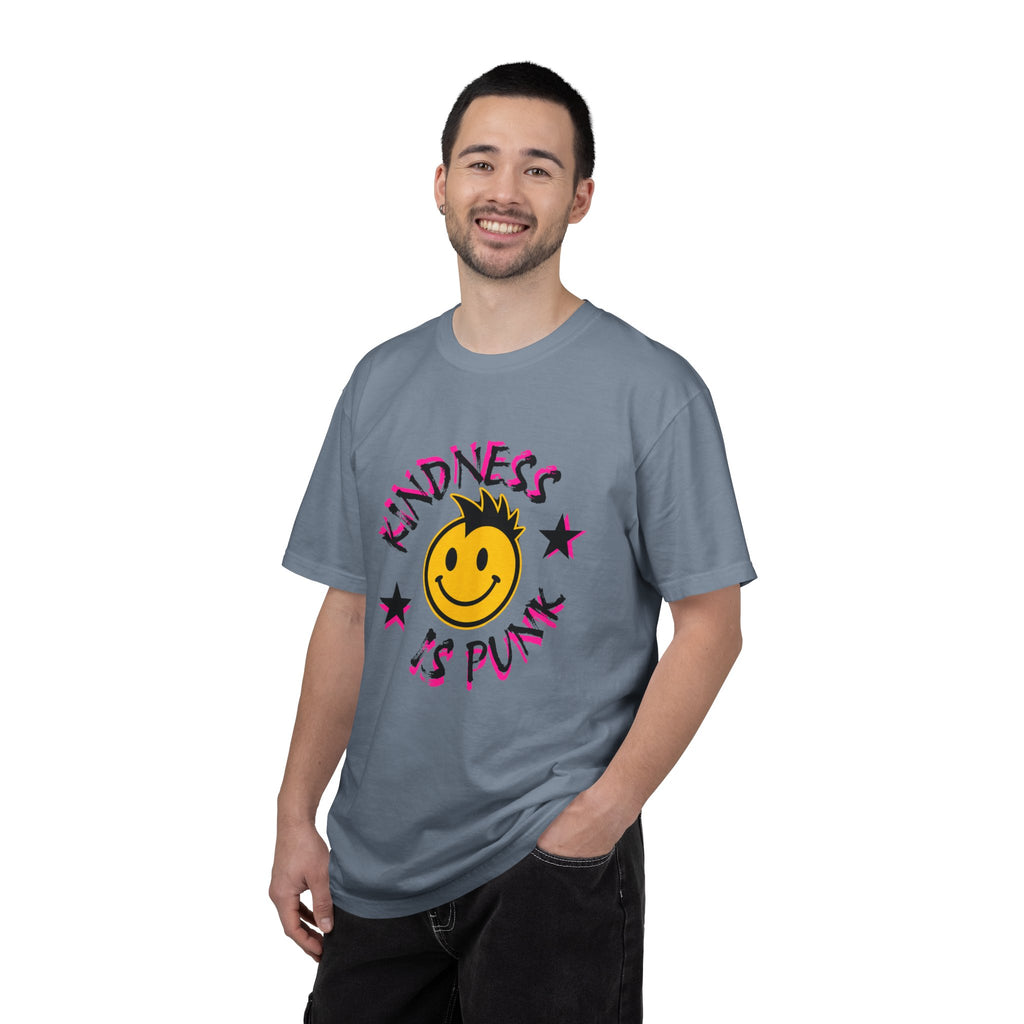 Kindness Is Punk Smiley Comfort Colors T-Shirt