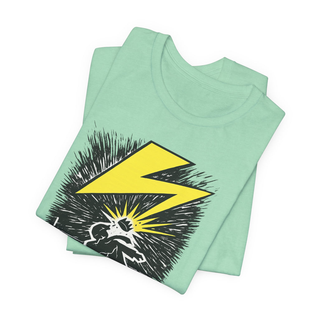No Kings Lightning Bolt Bella + Canvas T-Shirt